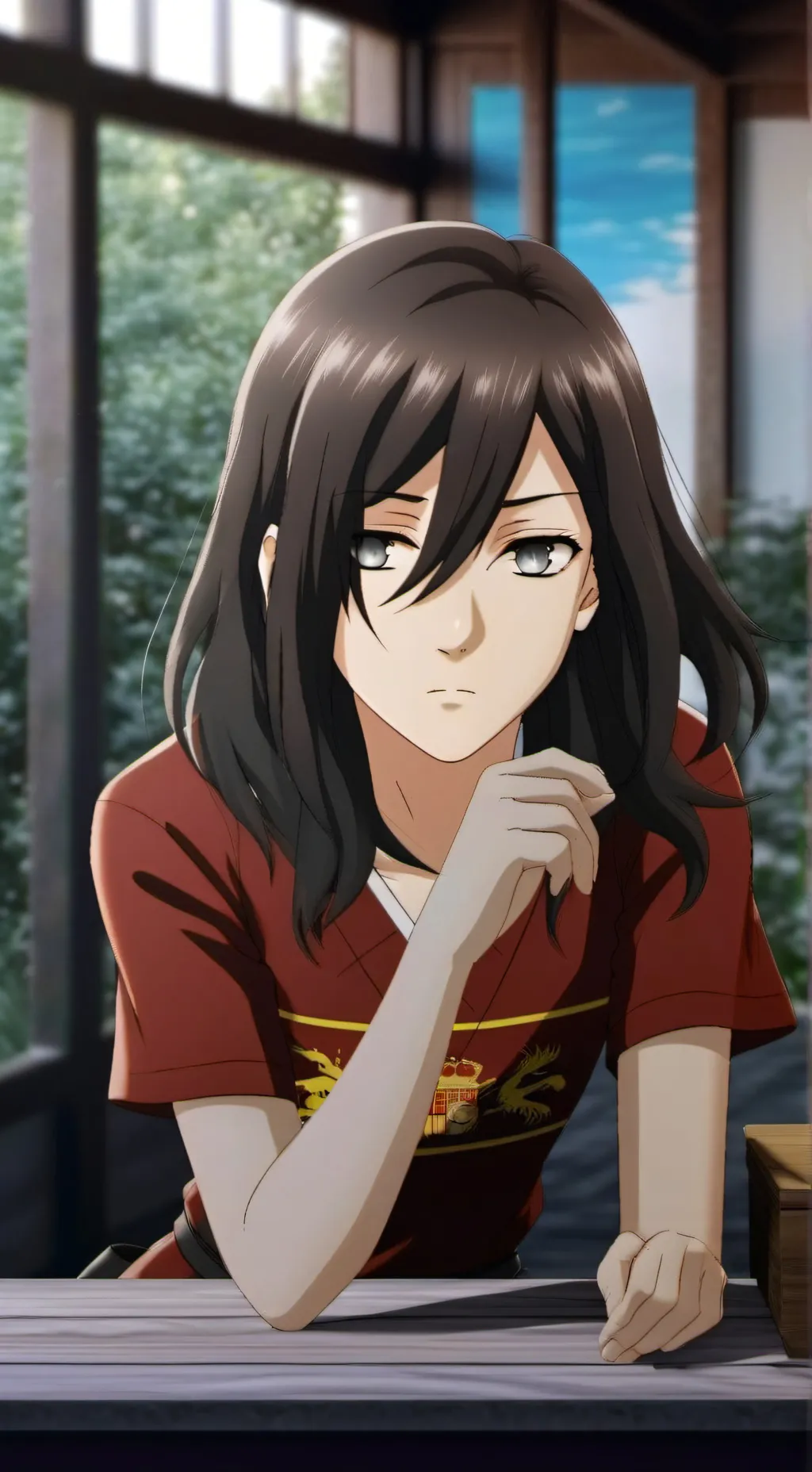 ai character: Aryu y tu background