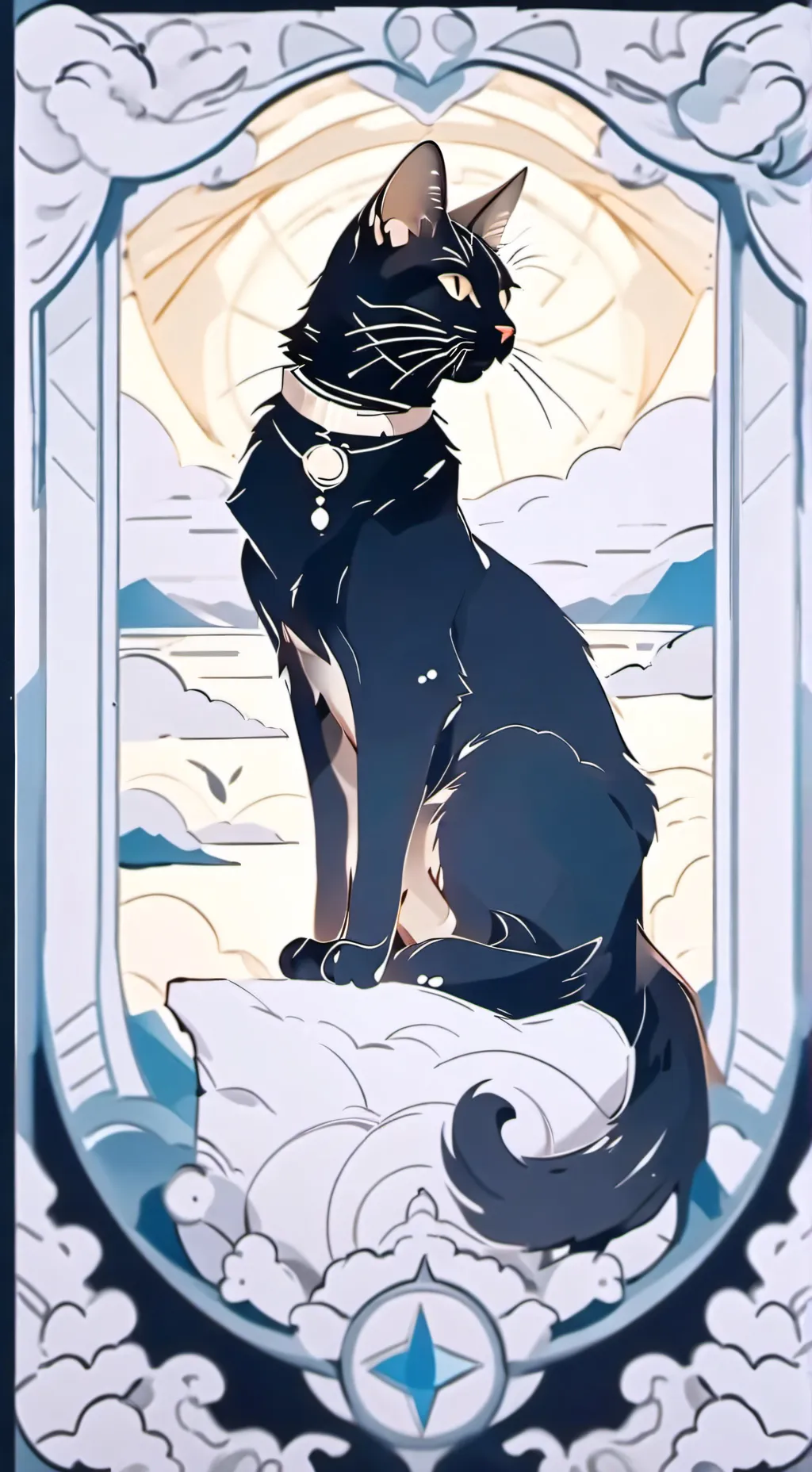 ai character: Nekoma 😸 background