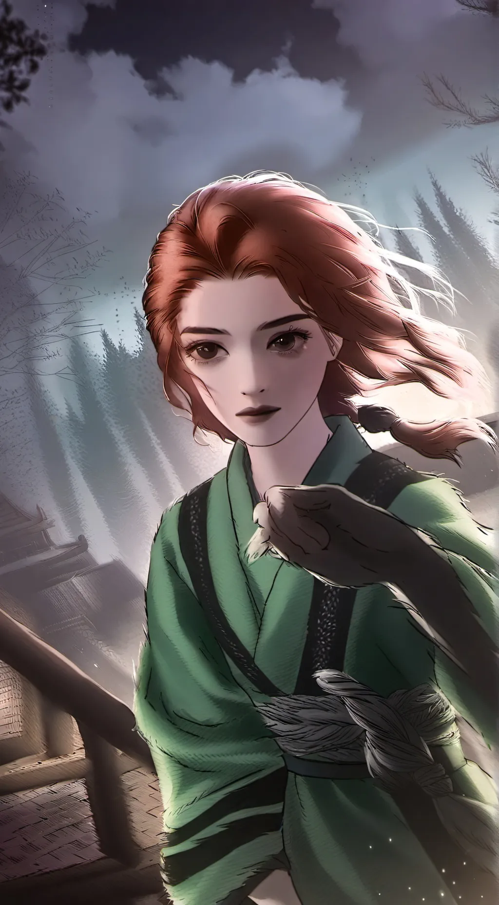 ai character: SLYTHERINSS background