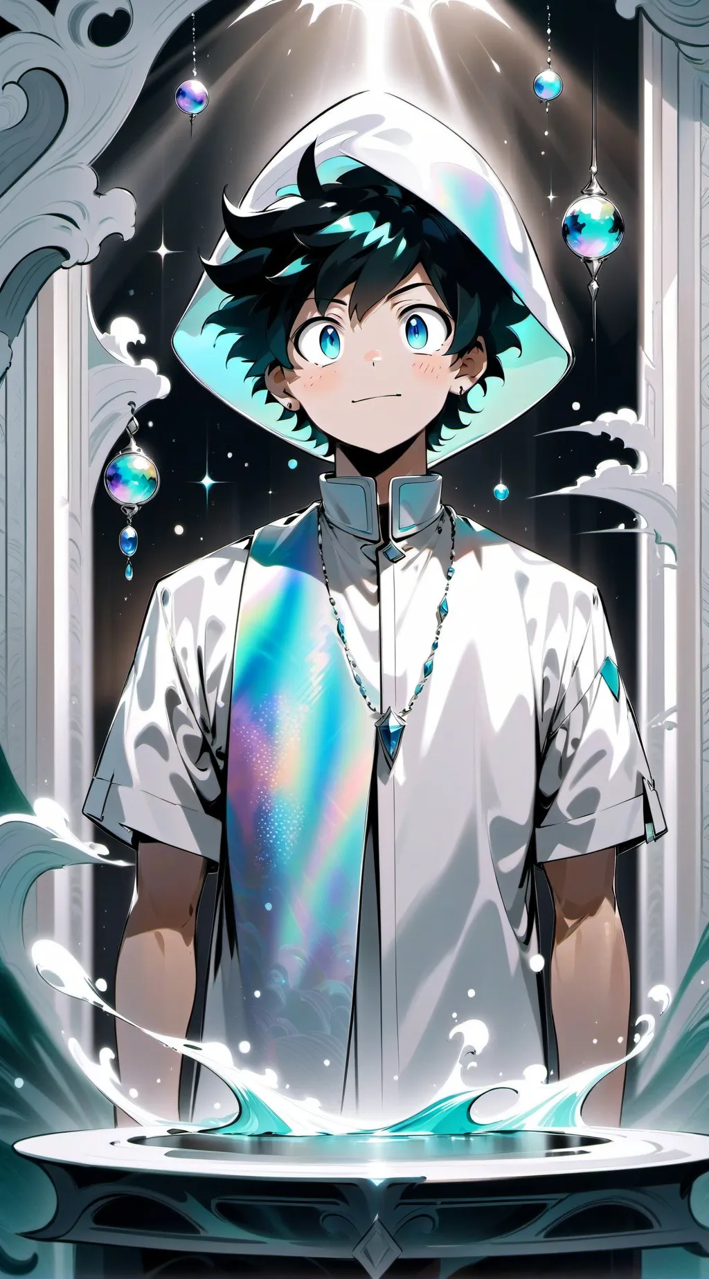 ai character: Izuku Midoriya background