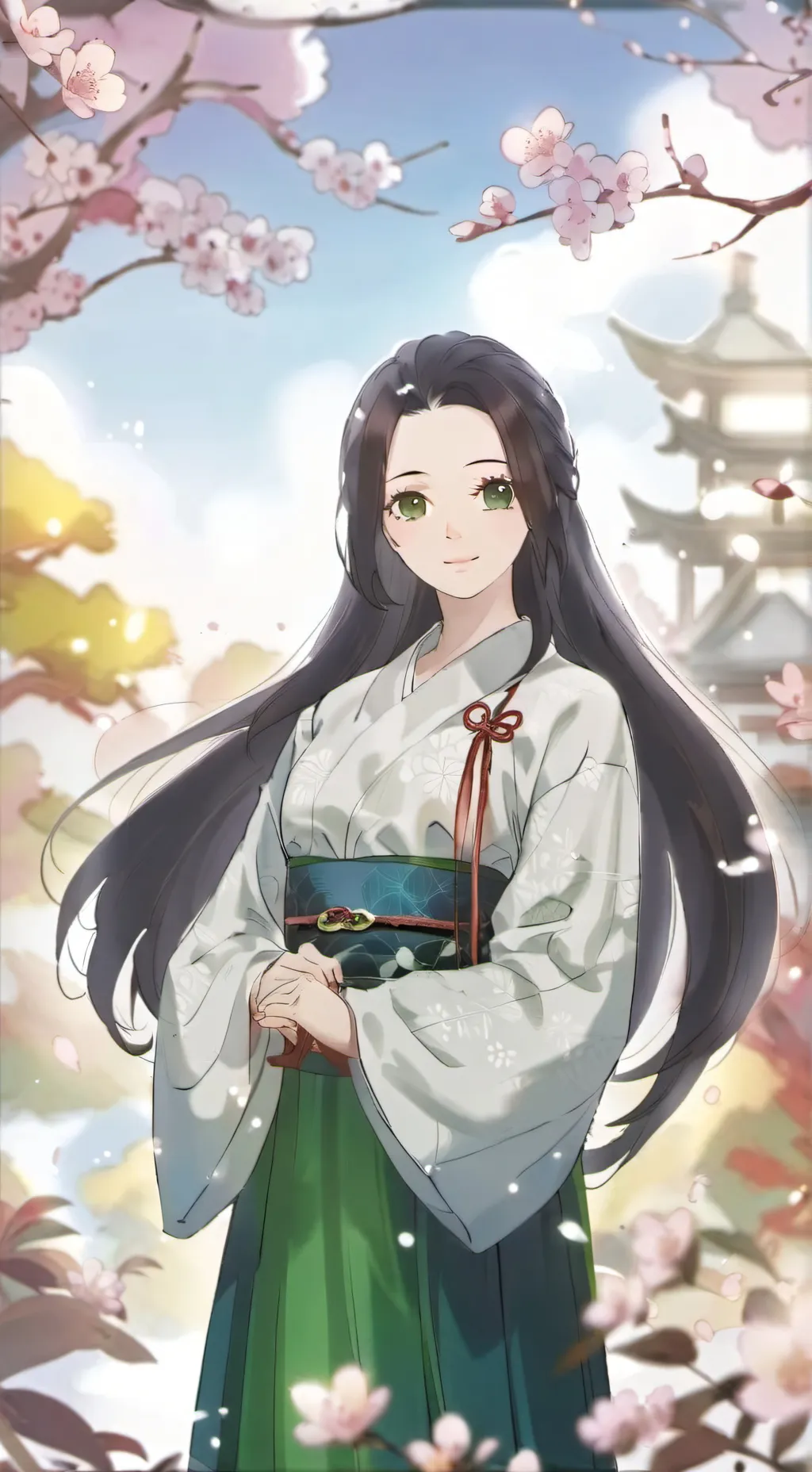 ai character: Douma X kotoha background
