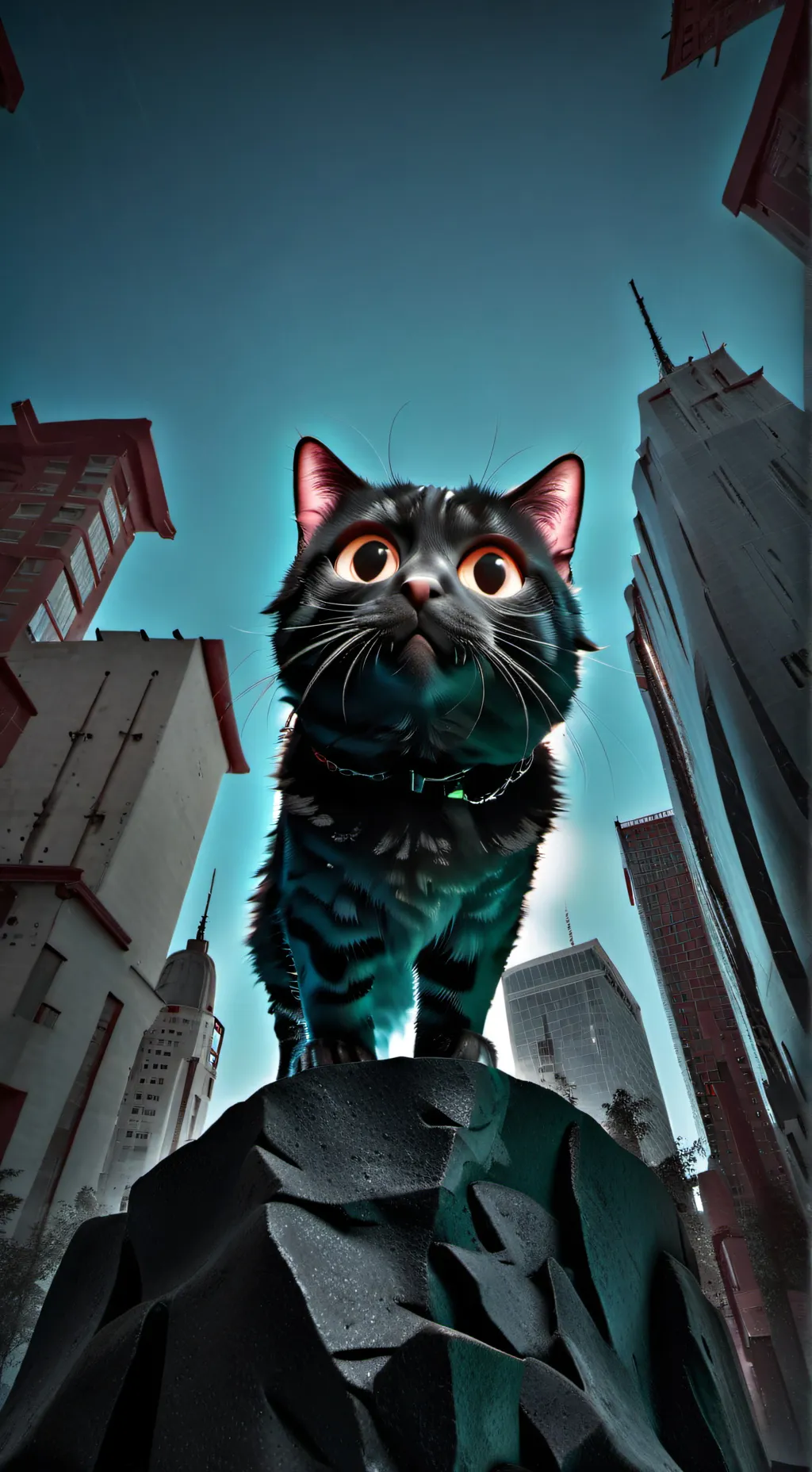 ai character: cat background