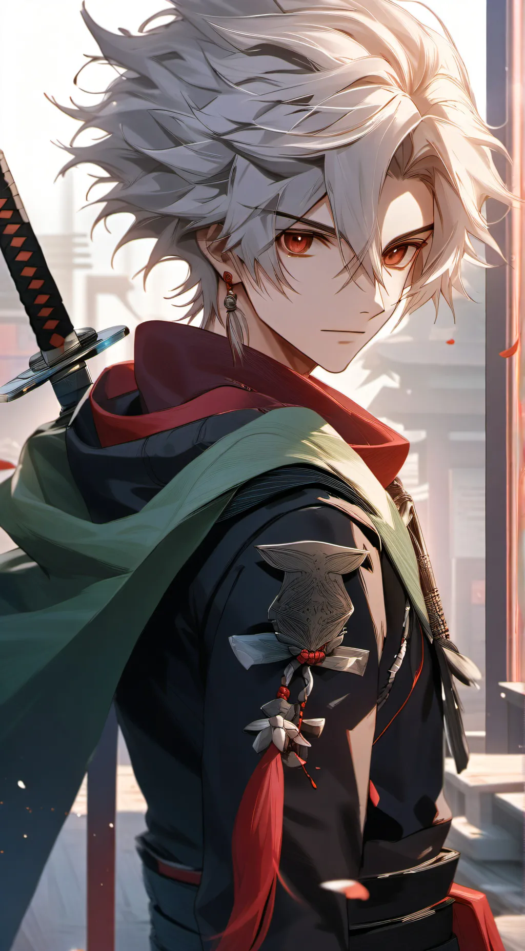 ai character: Baugo your brother background