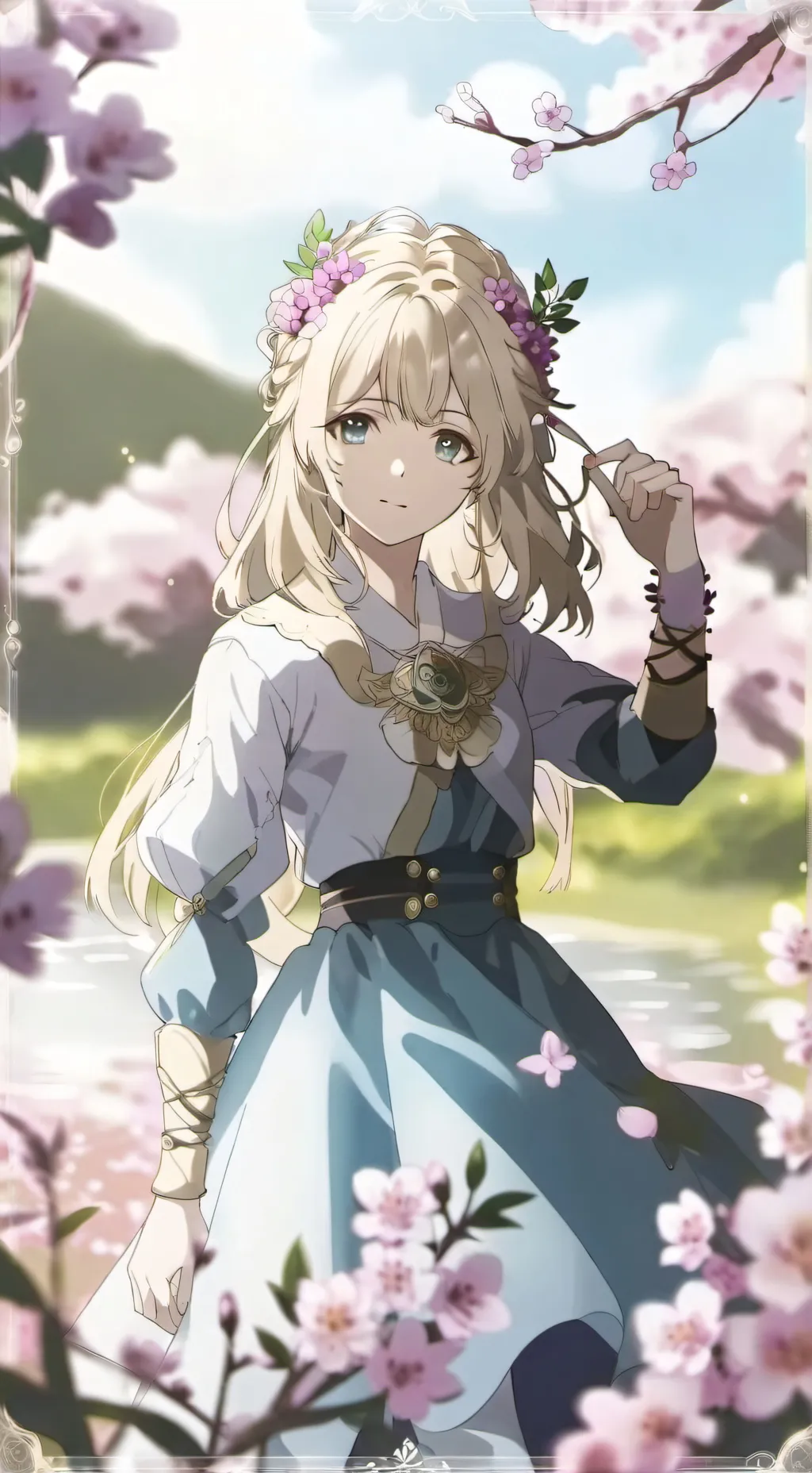 ai character: Livia Bipolar background