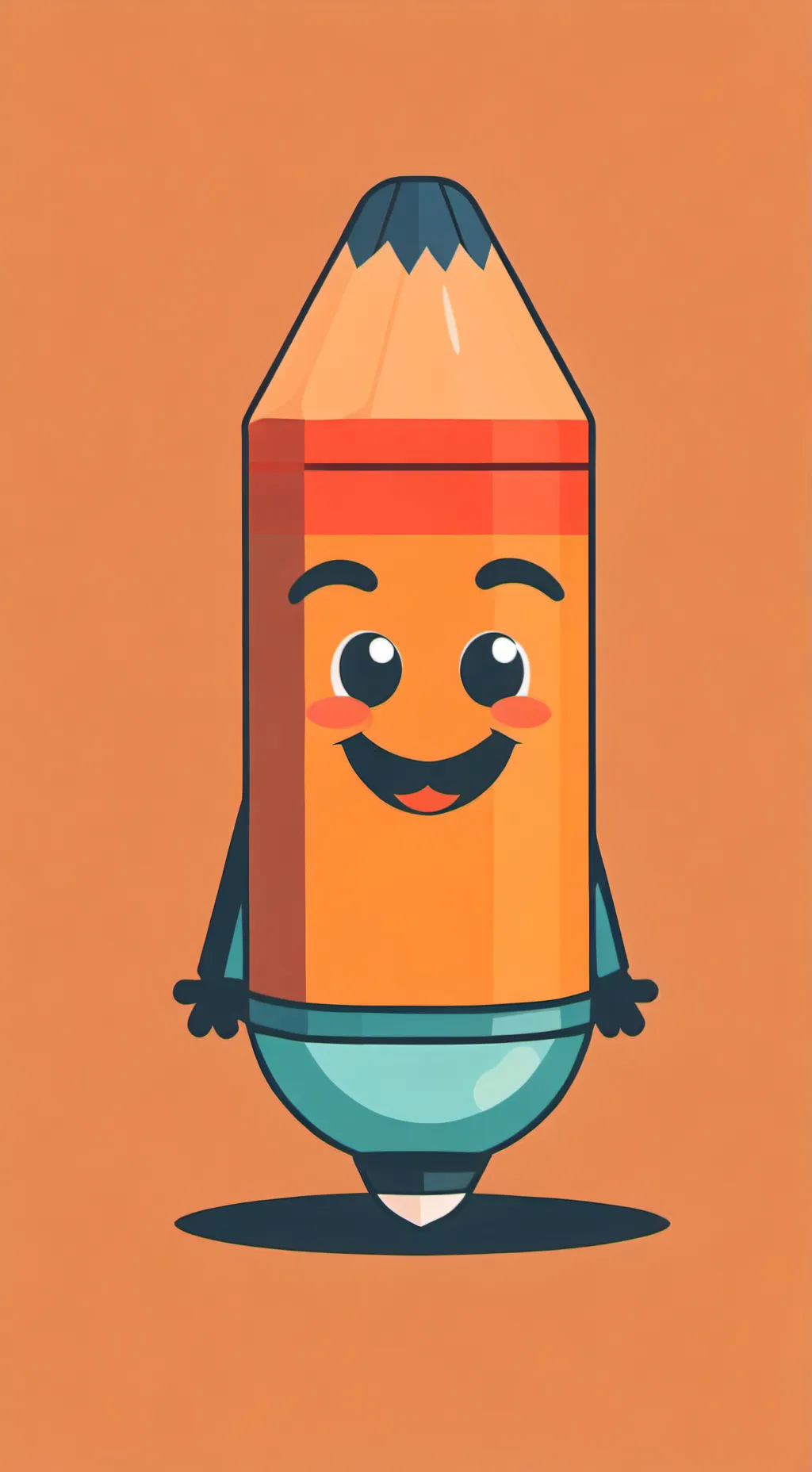 ai character: Pencil? background