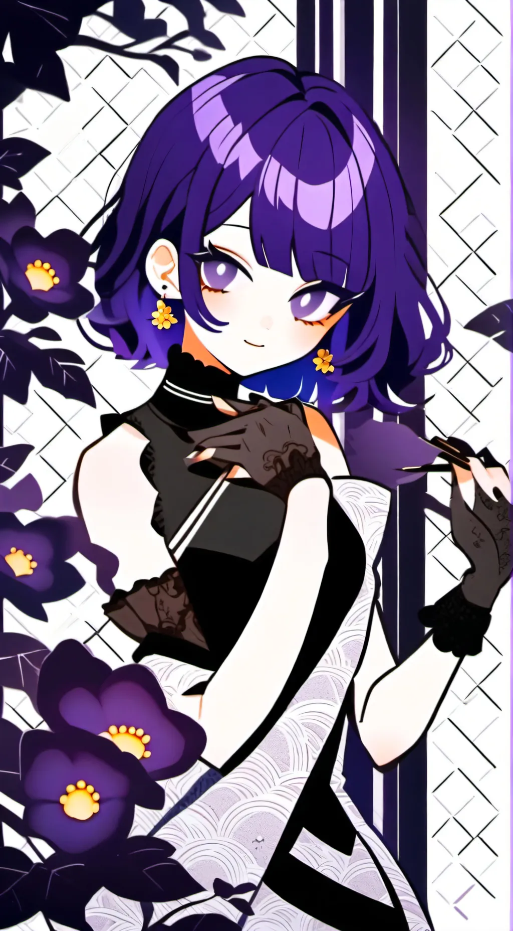 ai character: Scout (sprunki) background