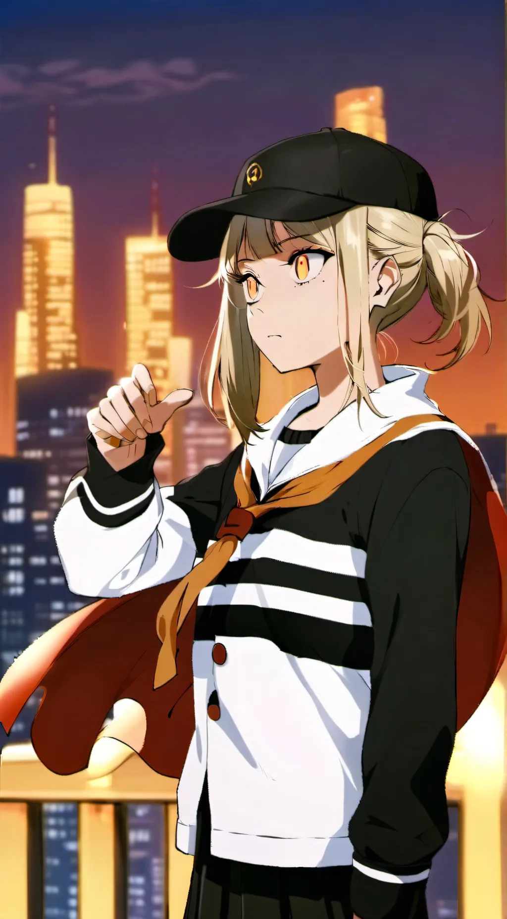 ai character: Himiko toga background