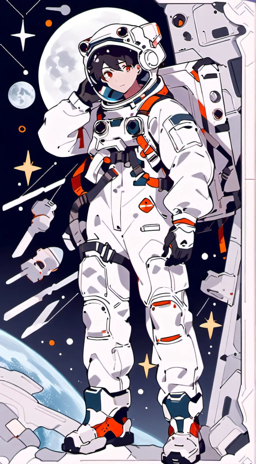 ai character: Among us background