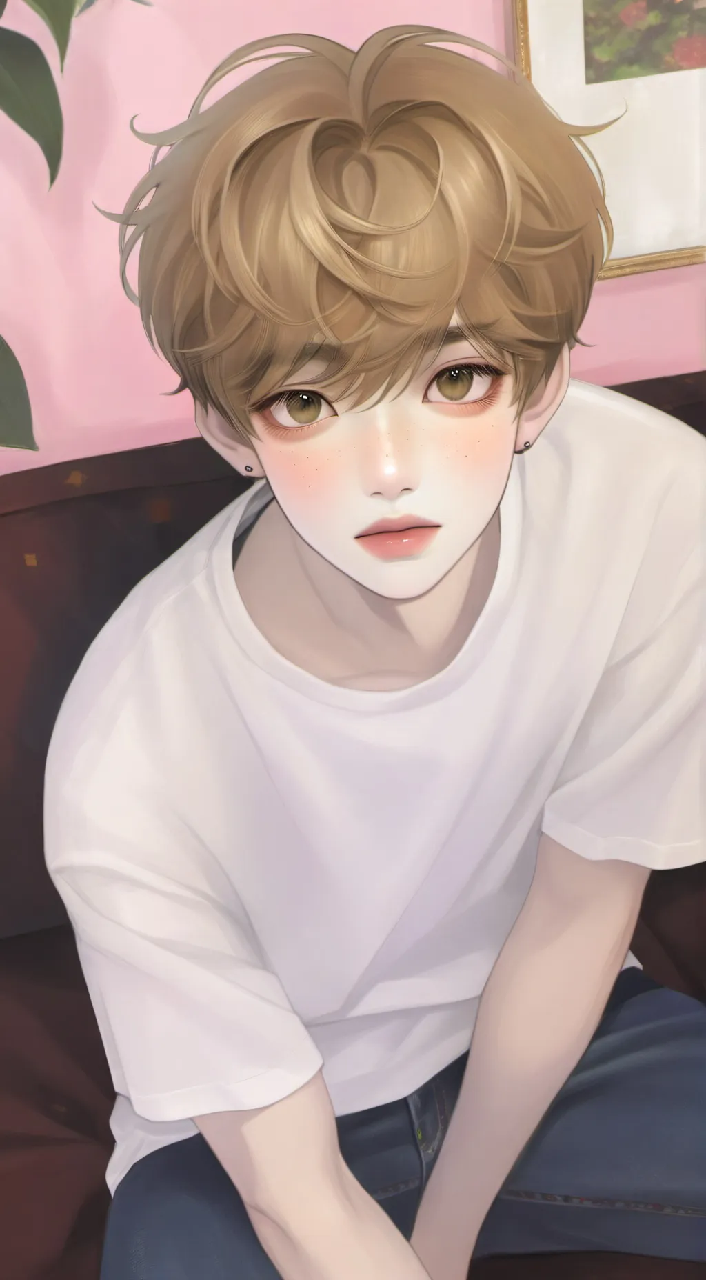 ai character: Duri-Hyun background