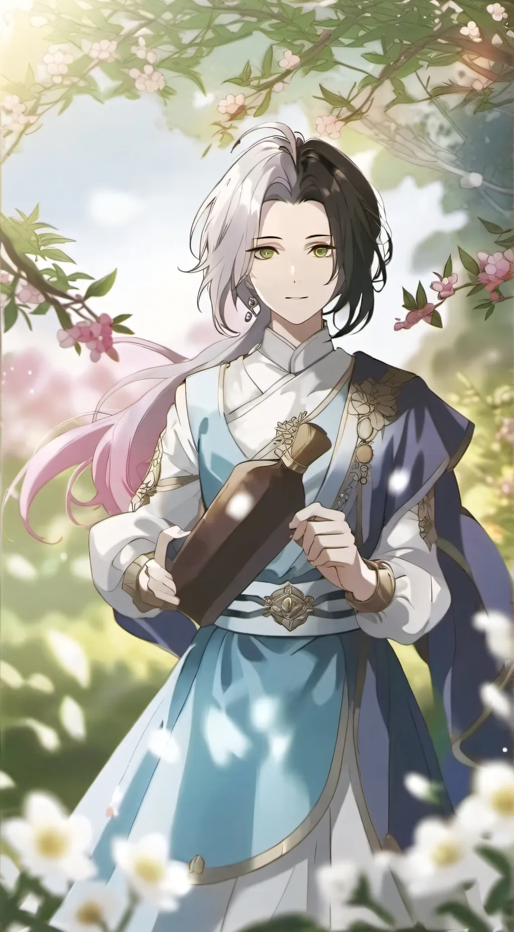 ai character: MHA blind date background