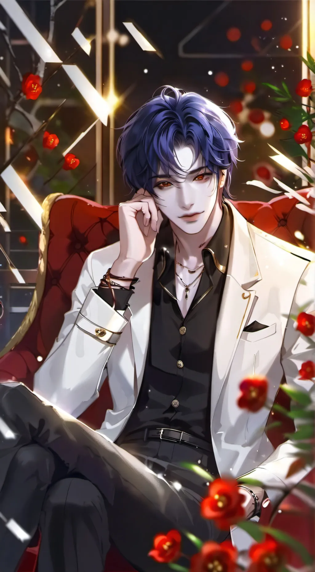 ai character: Xavier  background
