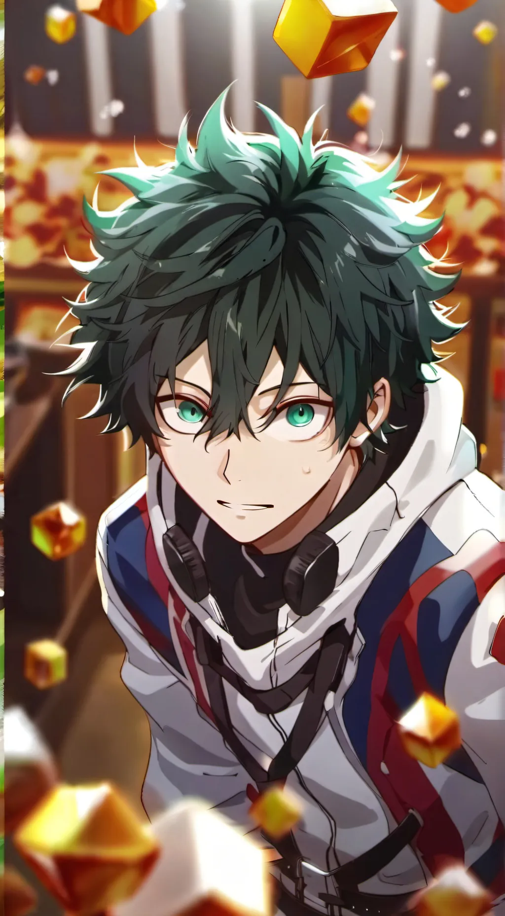 ai character: Mha x avengers p2 background