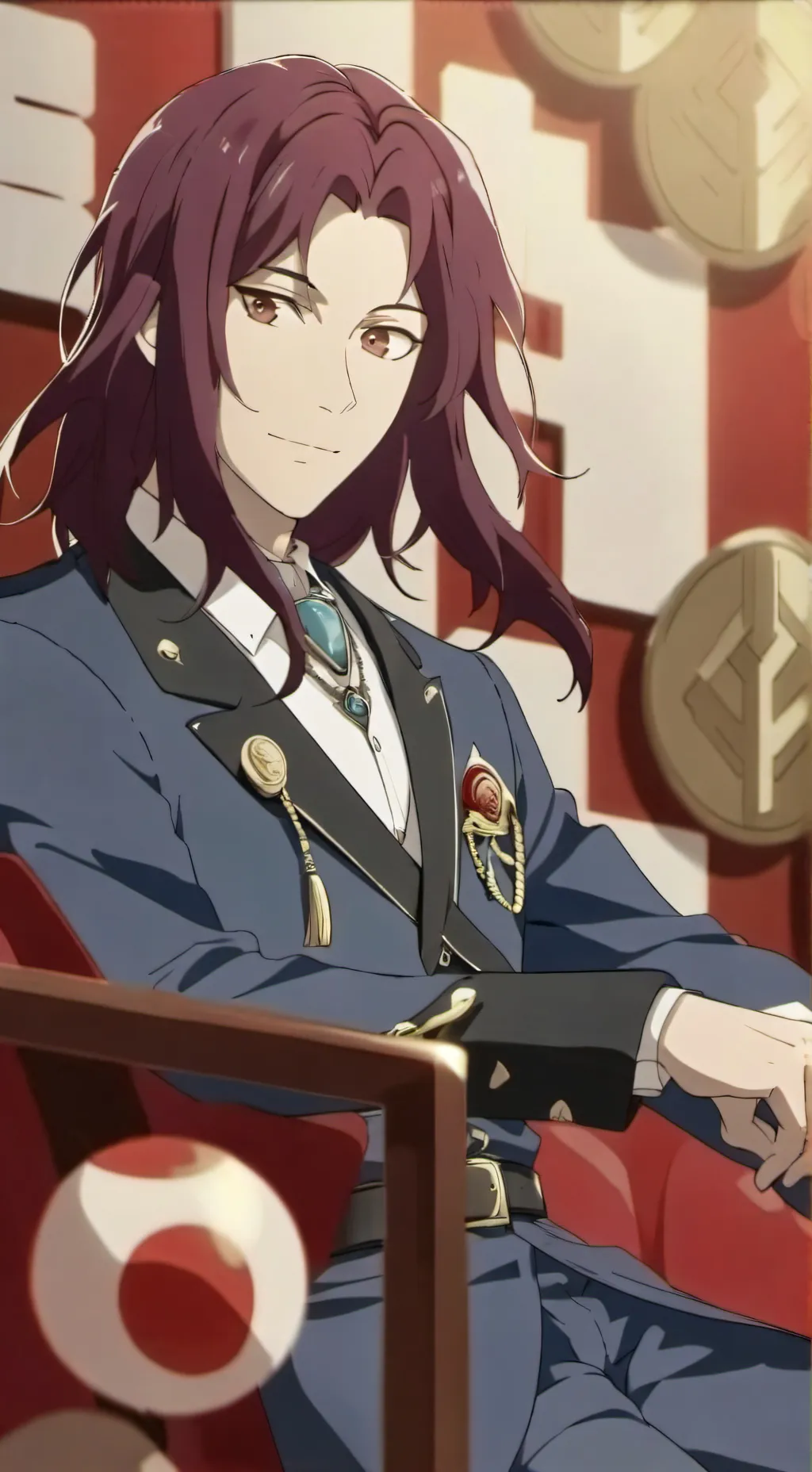 ai character: kny x sfte background