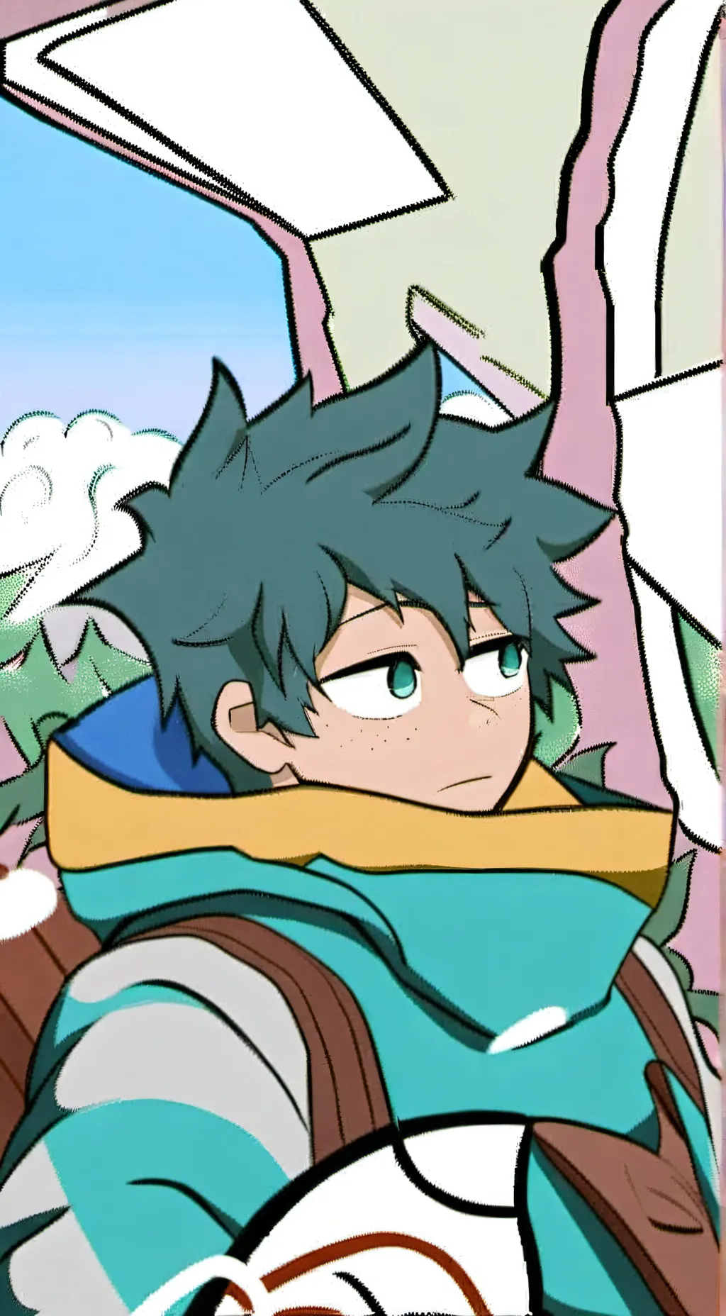 ai character: middle school bkdk background