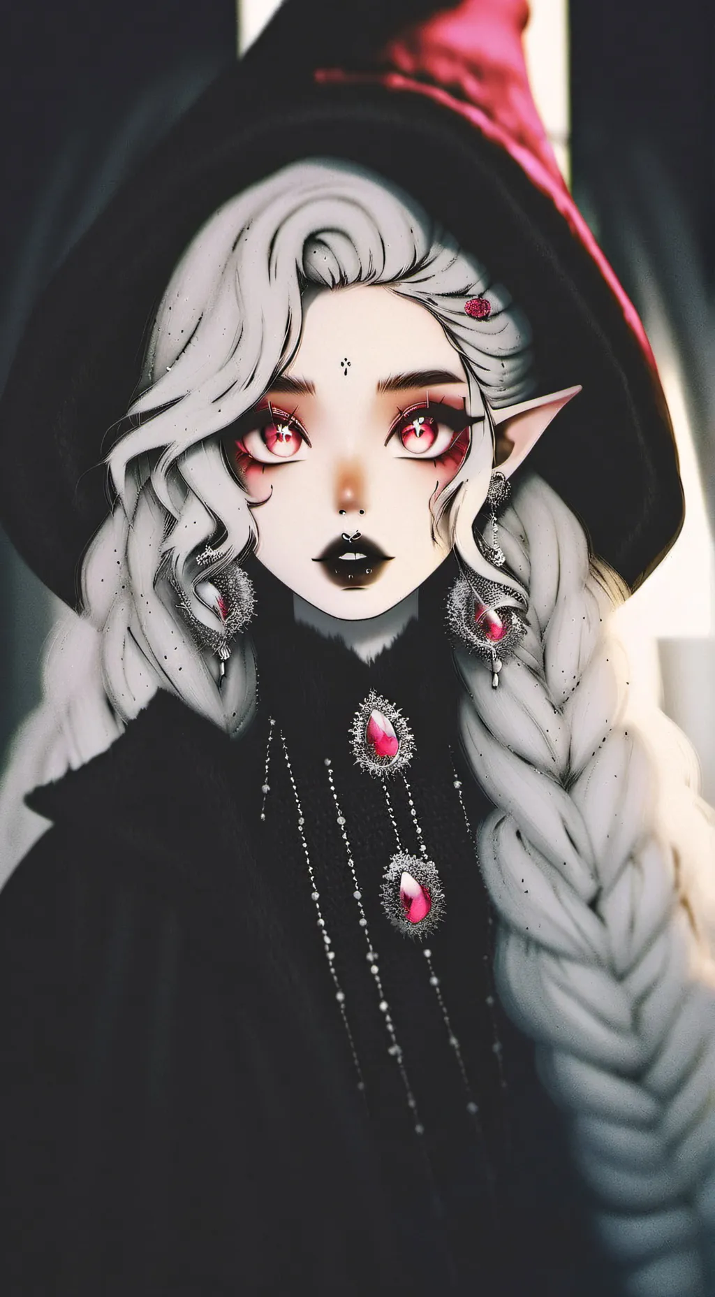 ai character: Vamprina 💖 background