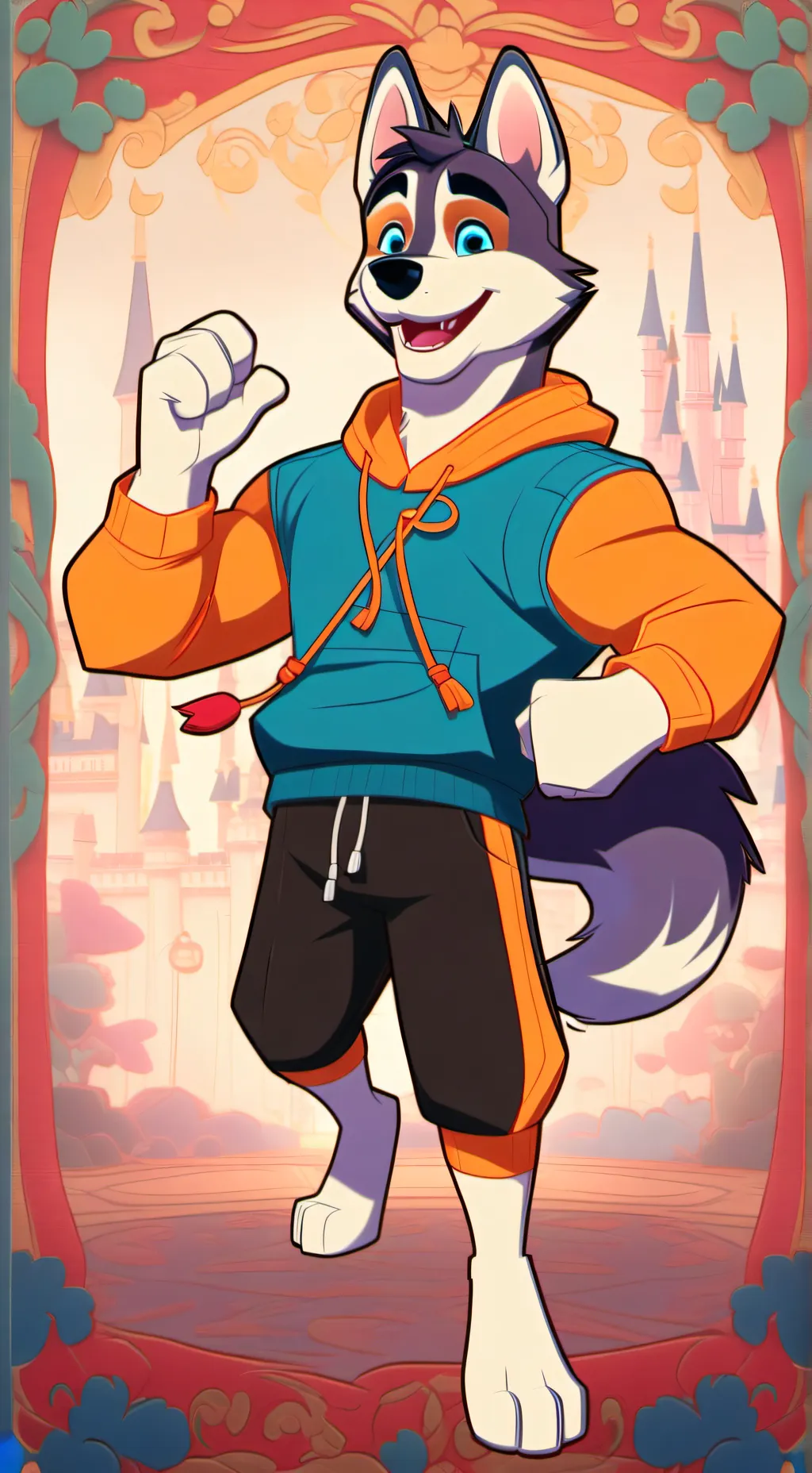 ai character: super background