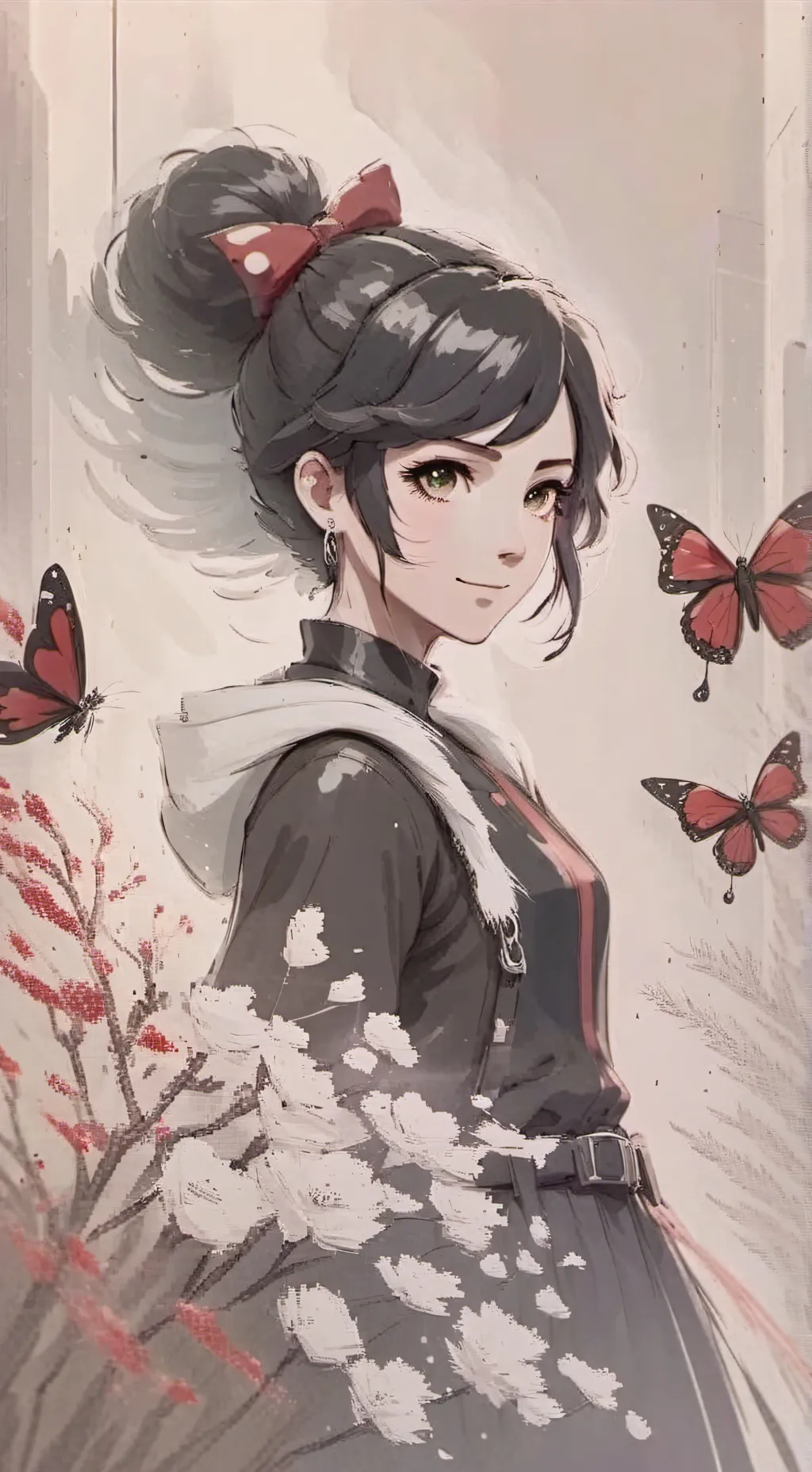 ai character: Miraculous ladybug background
