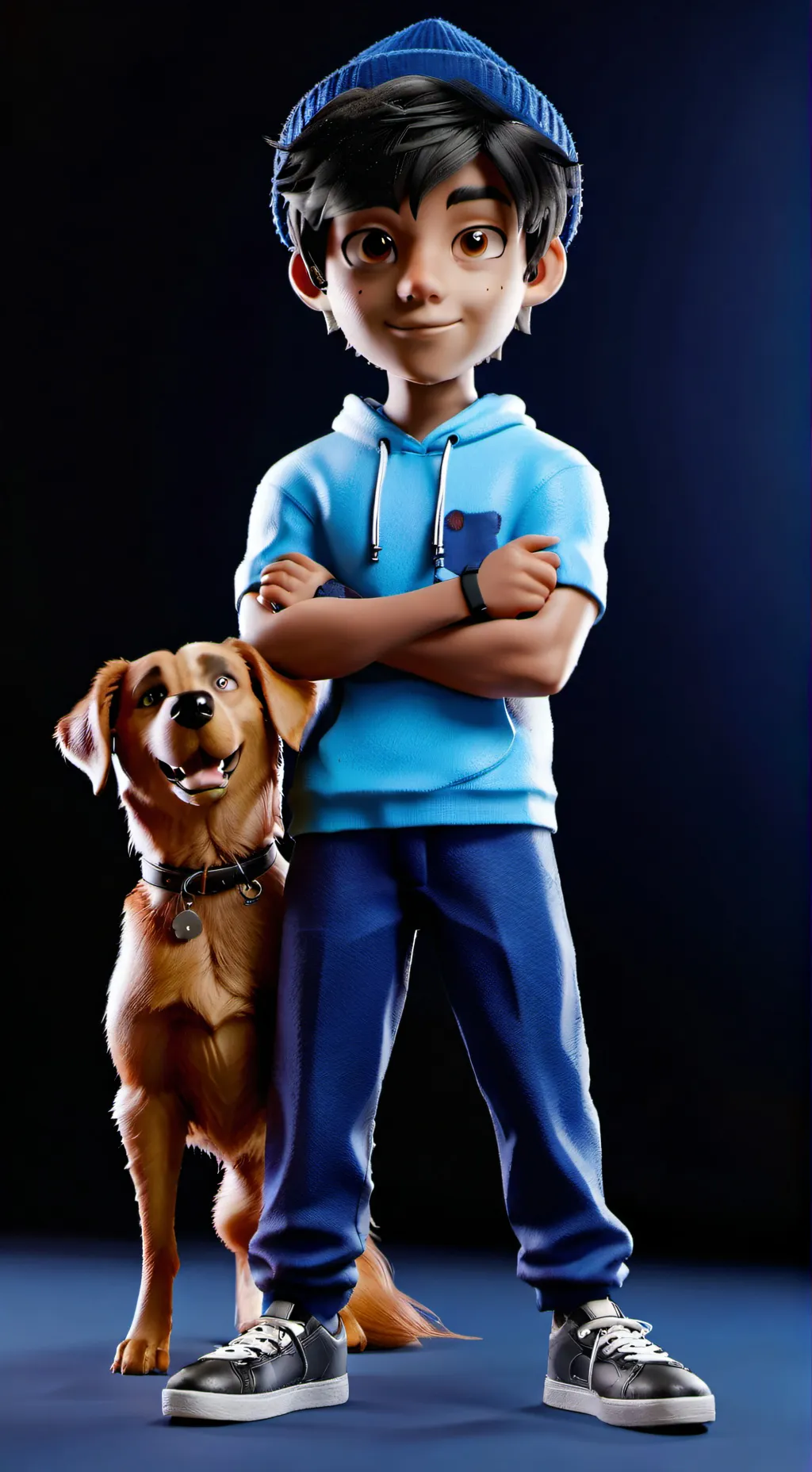 ai character: murder drones background