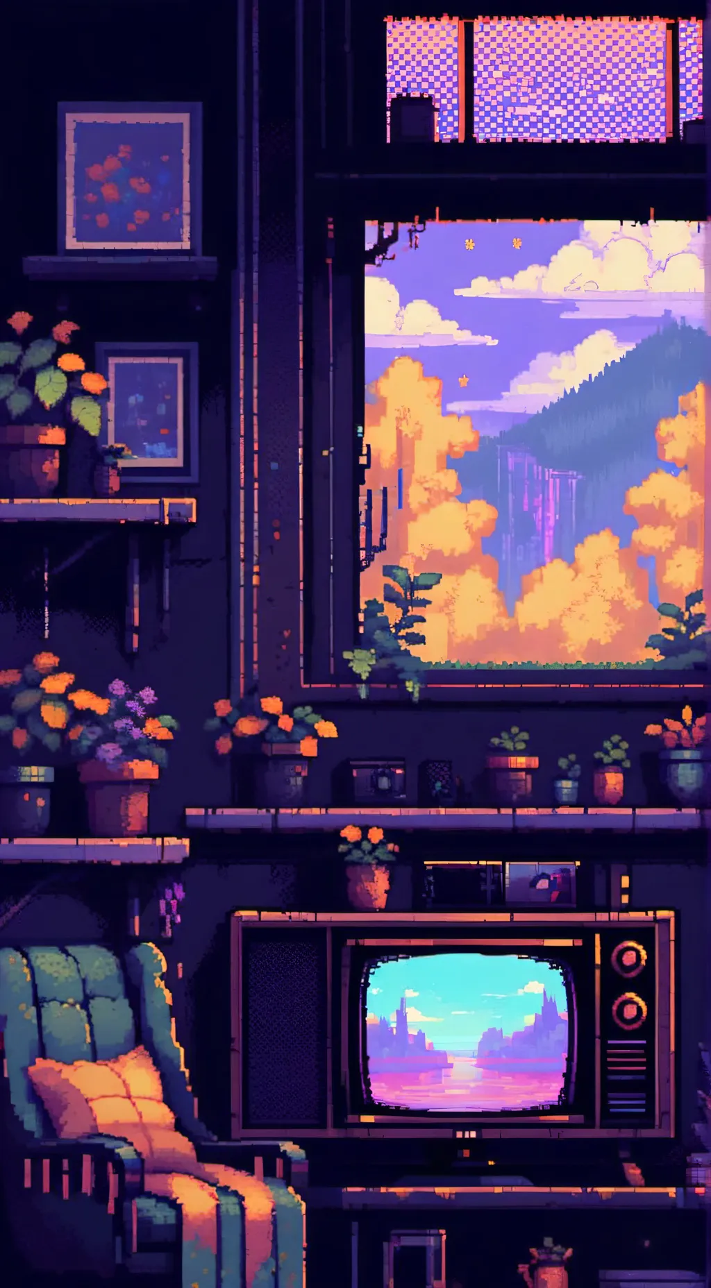 ai character: Vee Version 1📺 background