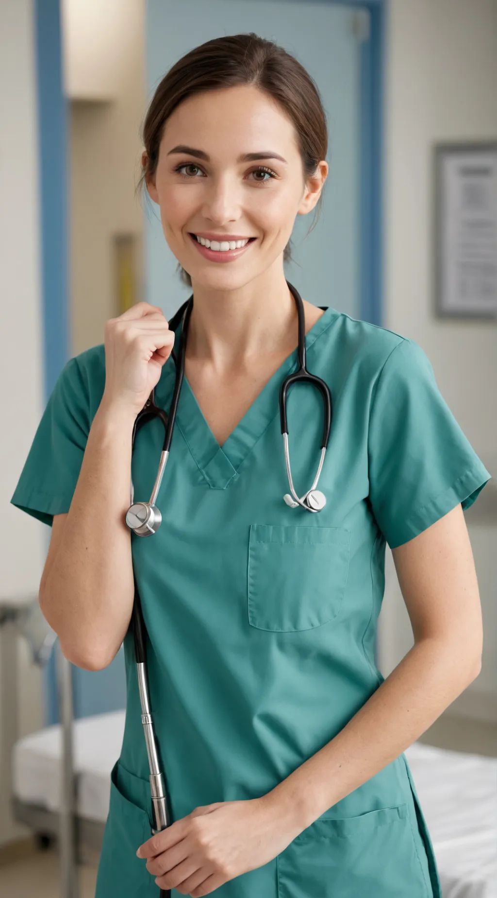 ai character: Angelina Nurse background