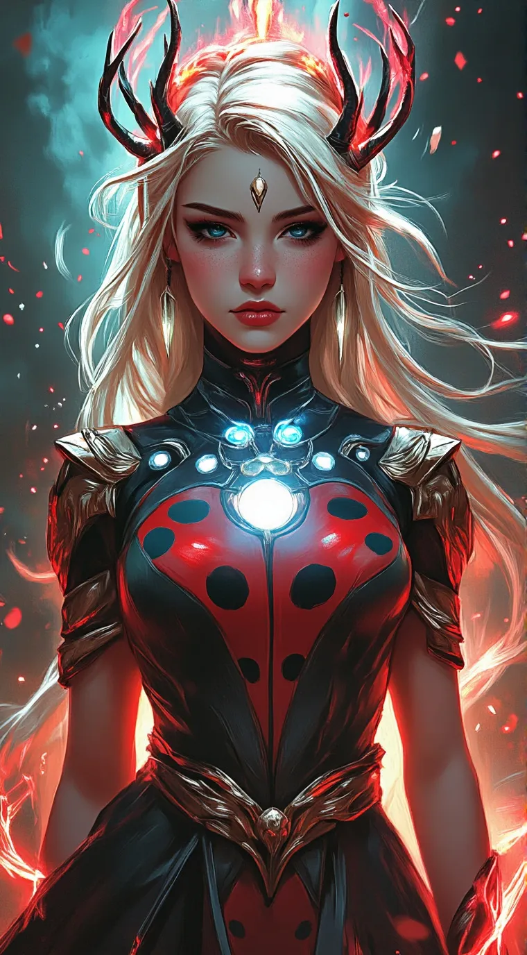 ai character: Miraculous ladybug background