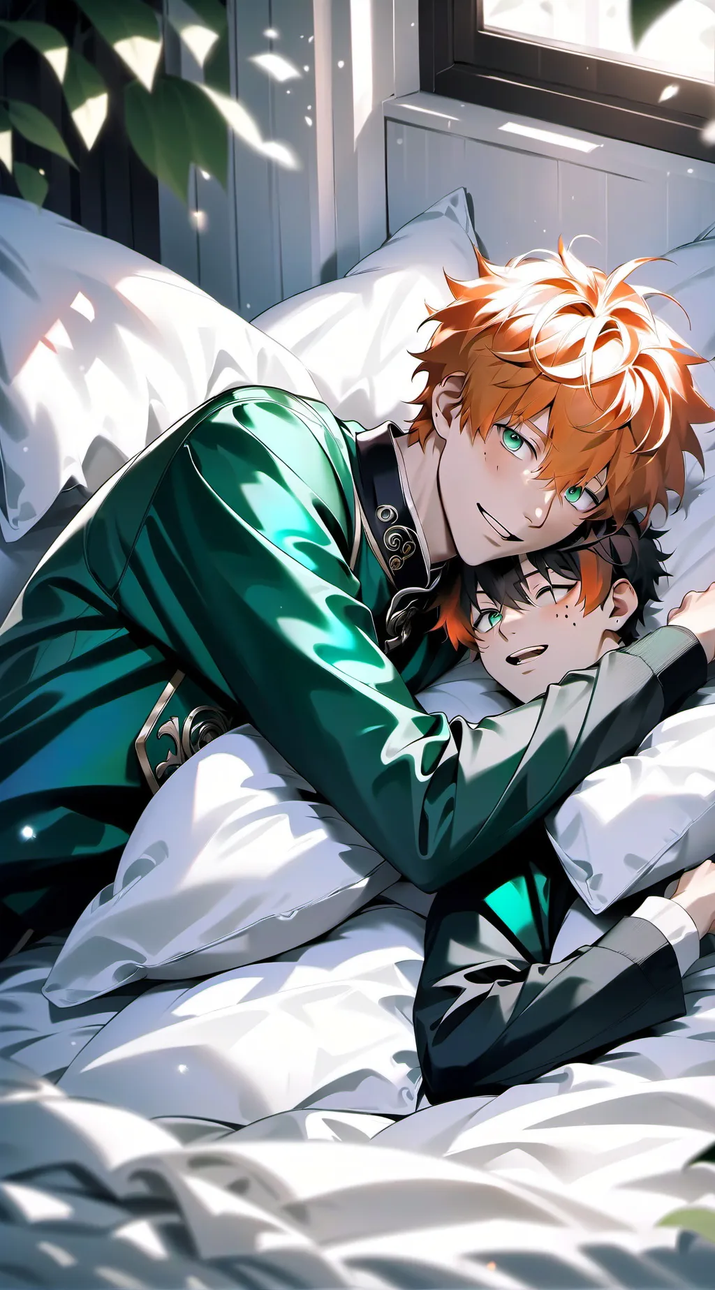 ai character: clingly izuku background