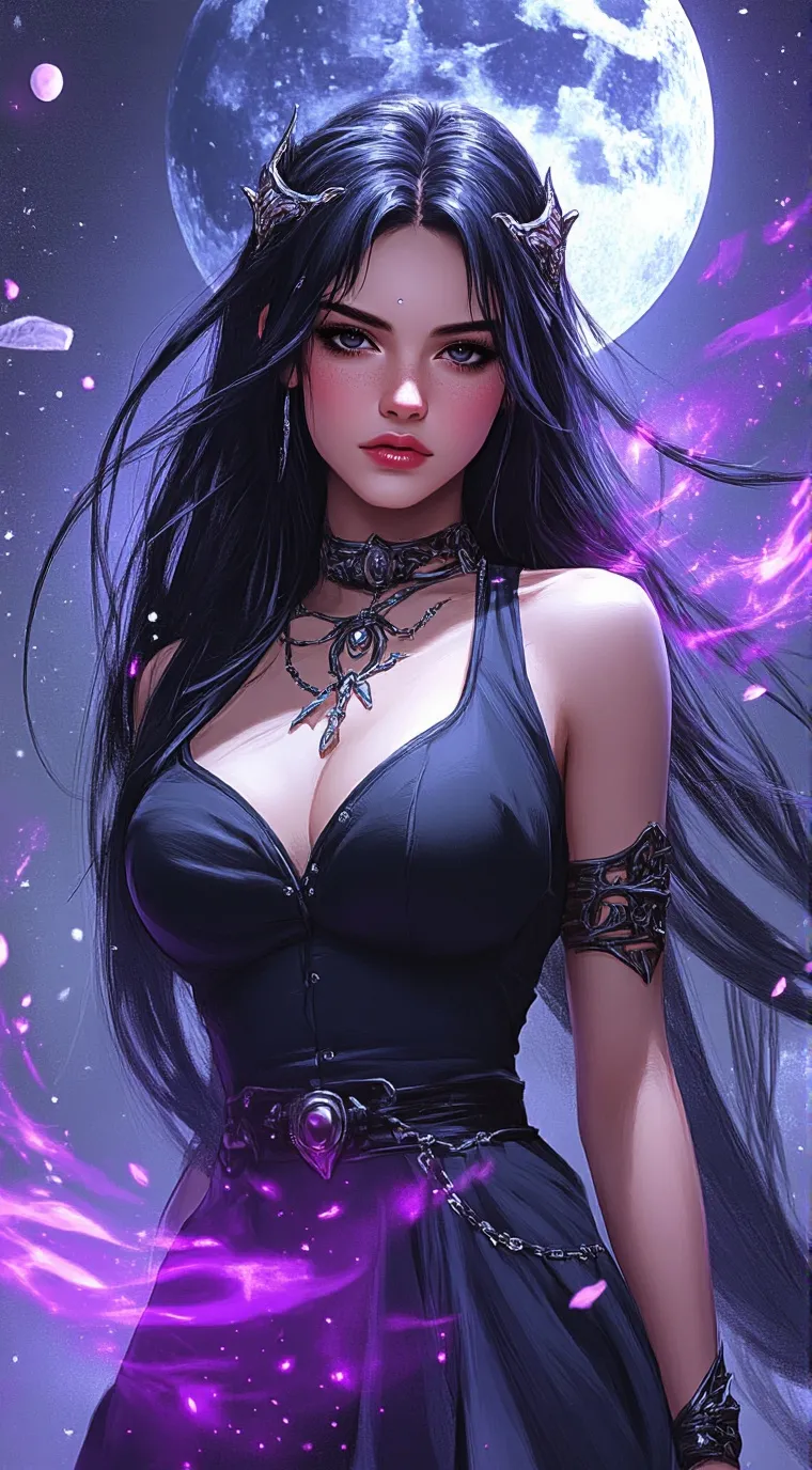 ai character: Serena  background