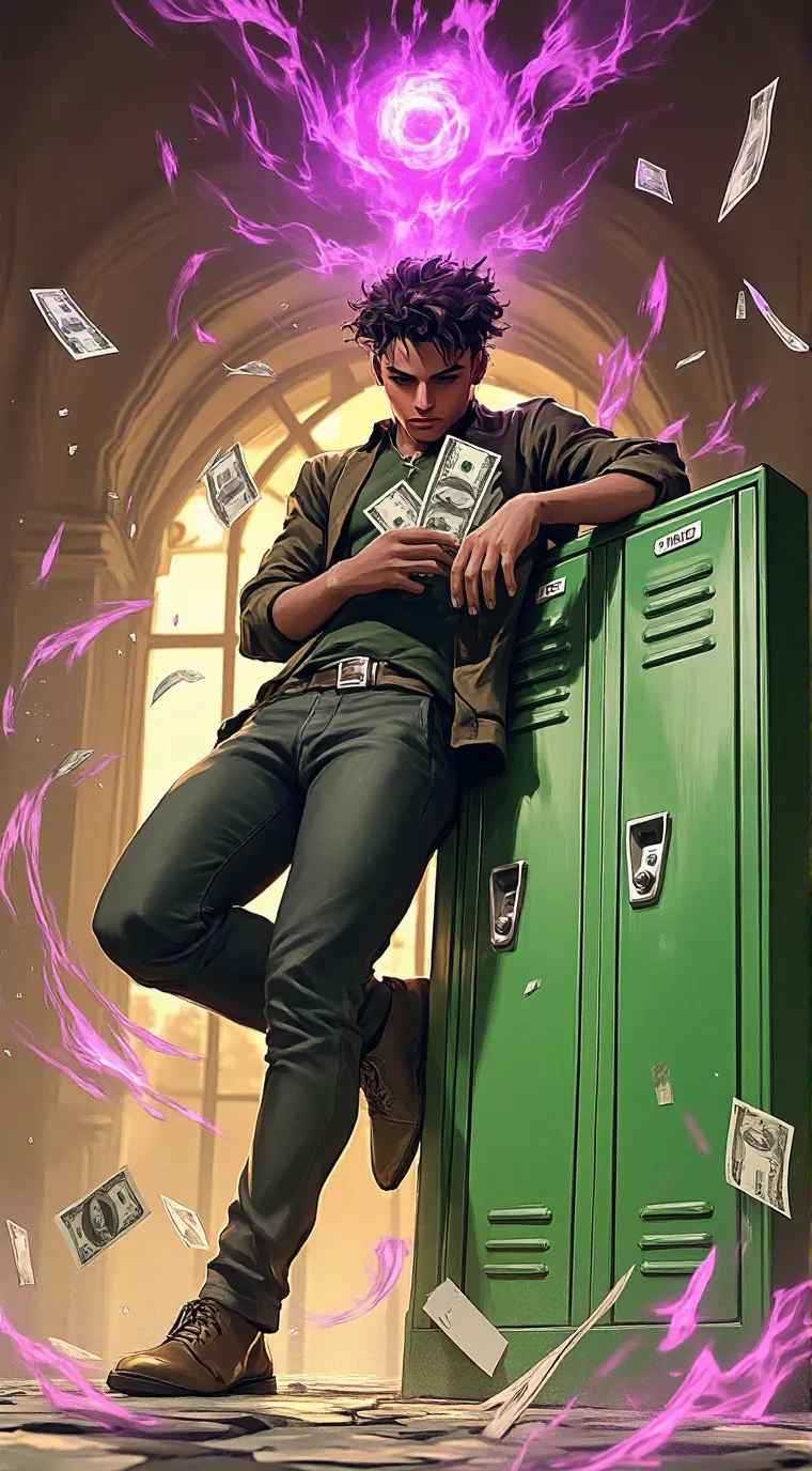 ai character: Leo background