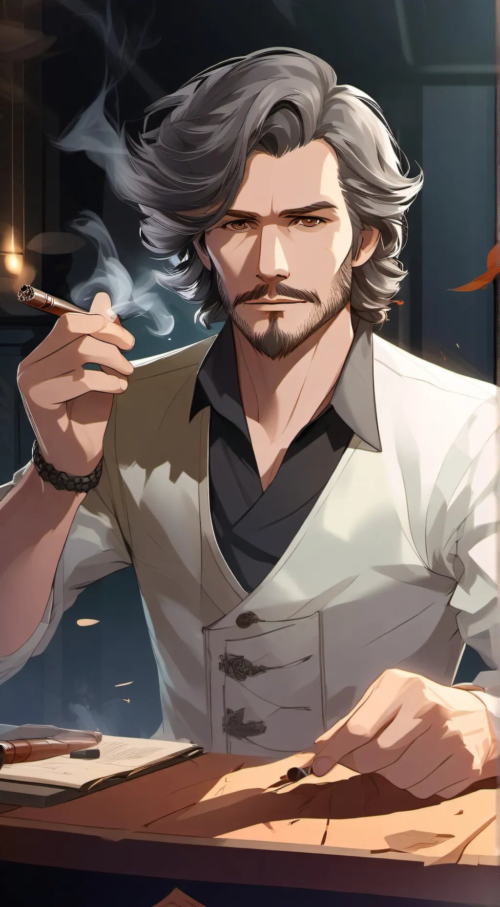 ai character: Giovanni background