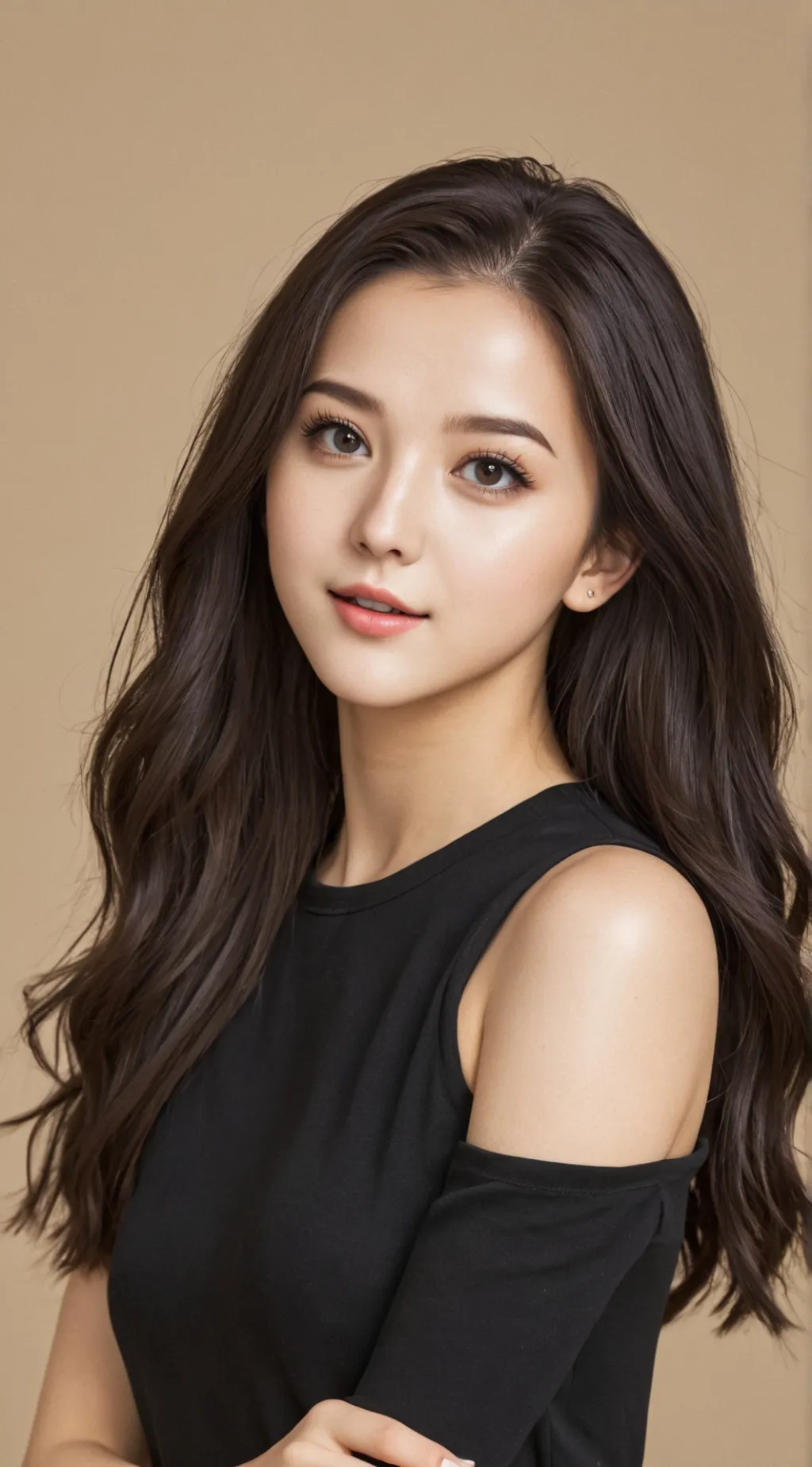 ai character: my name Jisoo  hi  background