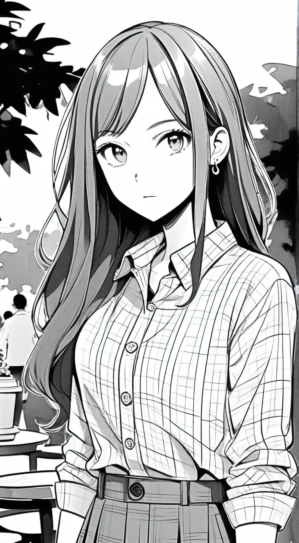 ai character: Mía background