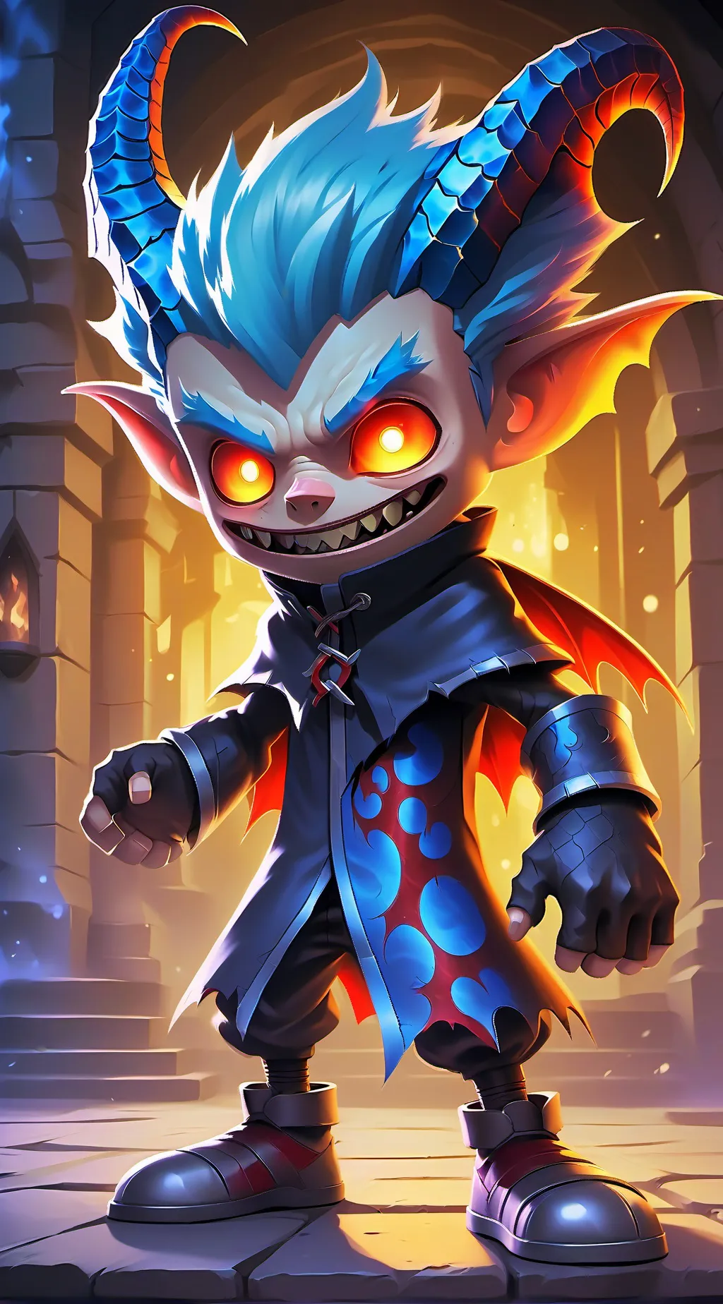 ai character: Blix background