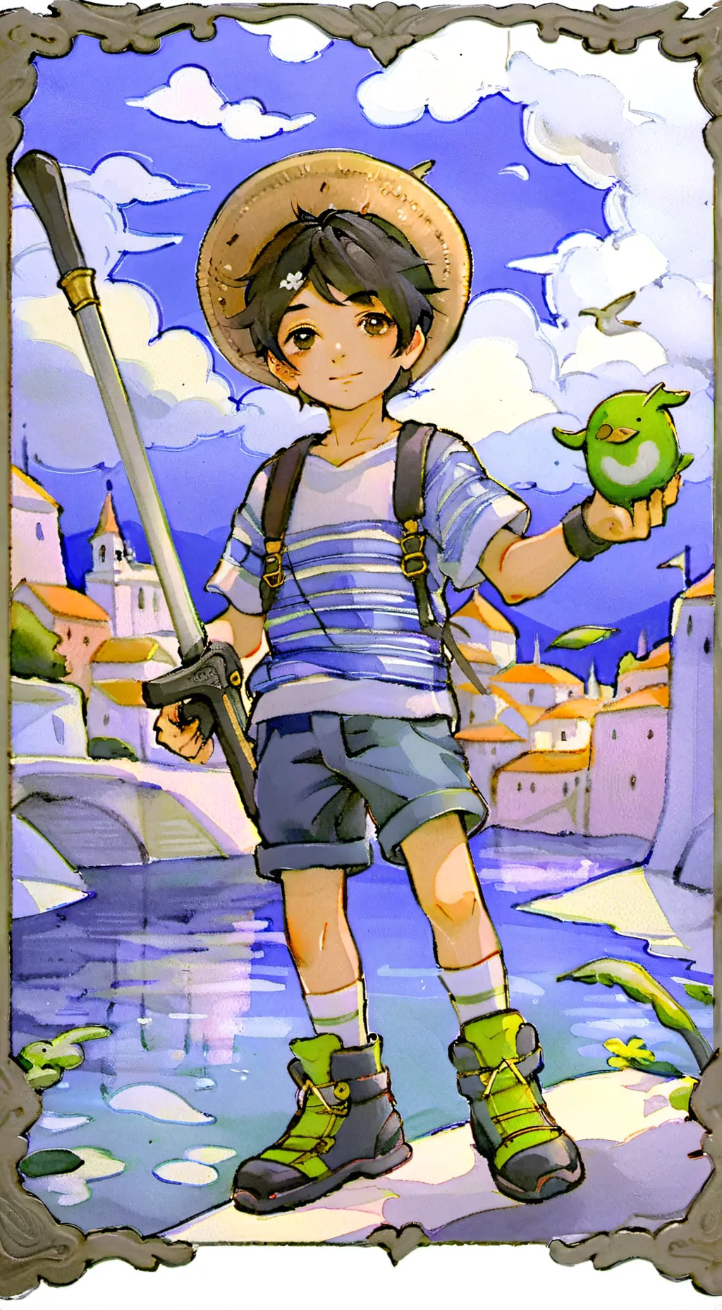 ai character: fernando background