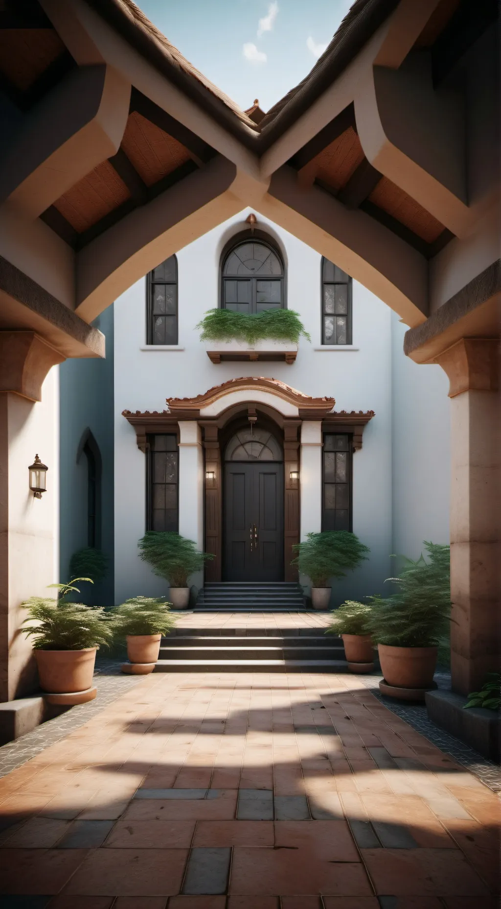 ai character: Orphan house background