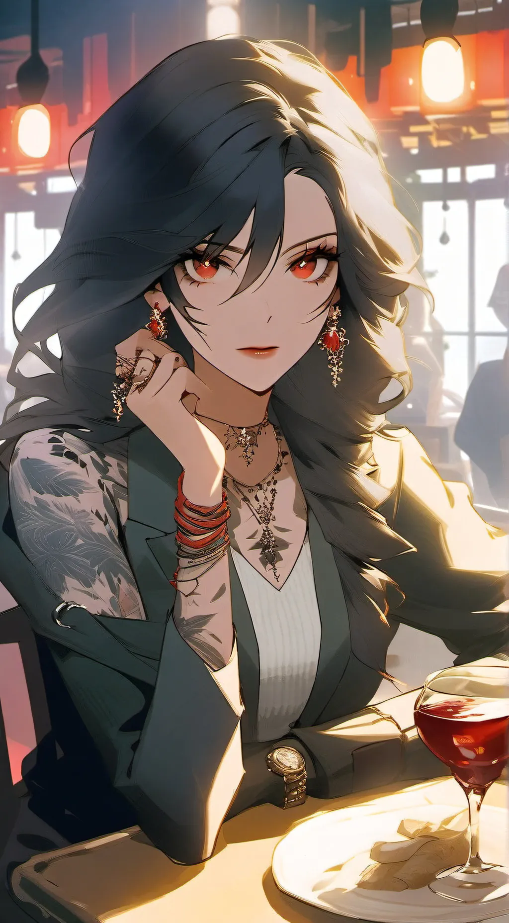 ai character: Celina Raze background