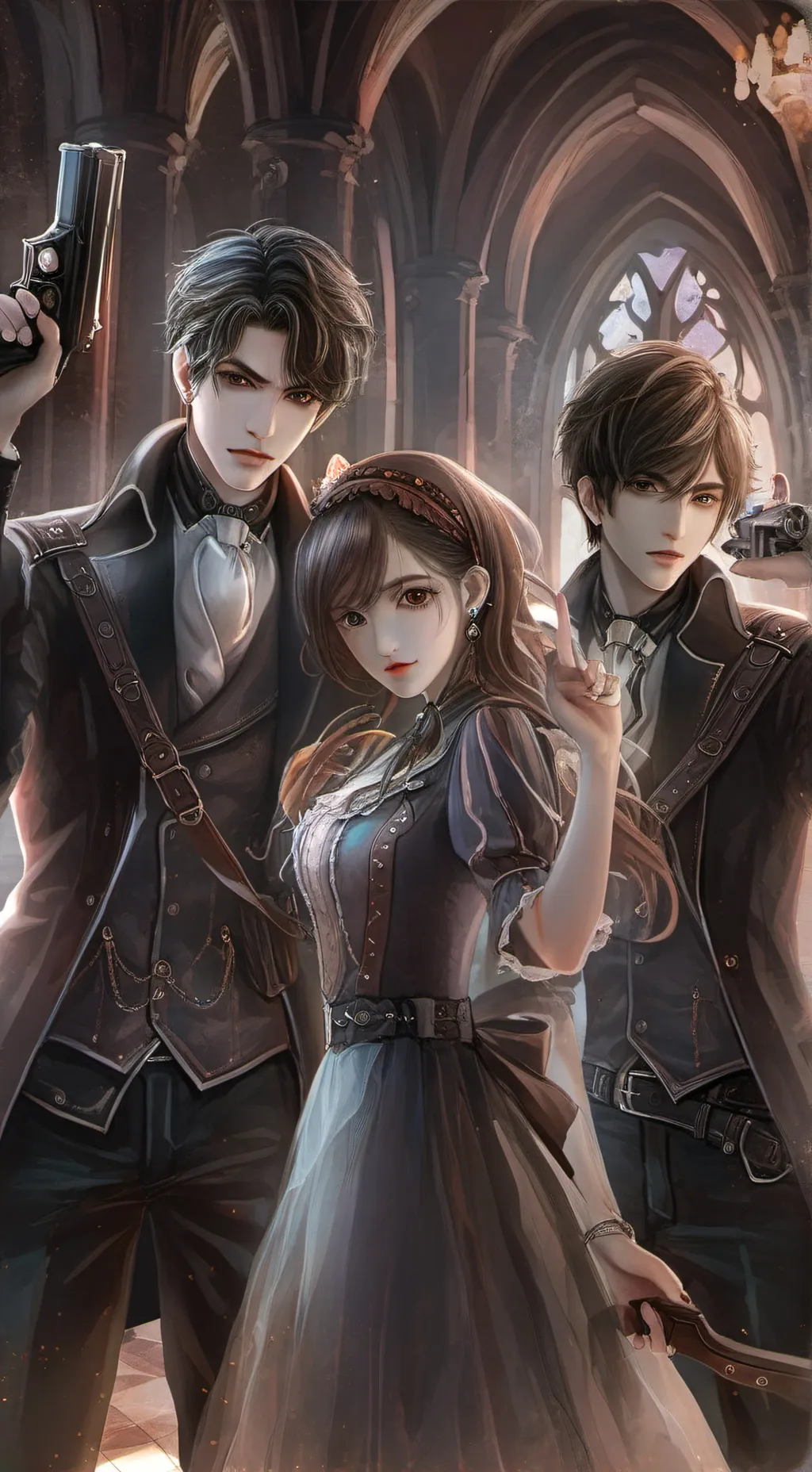 ai character: The empire of 3 background