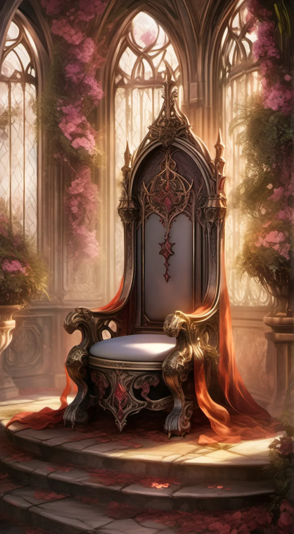 ai character: Silla  background