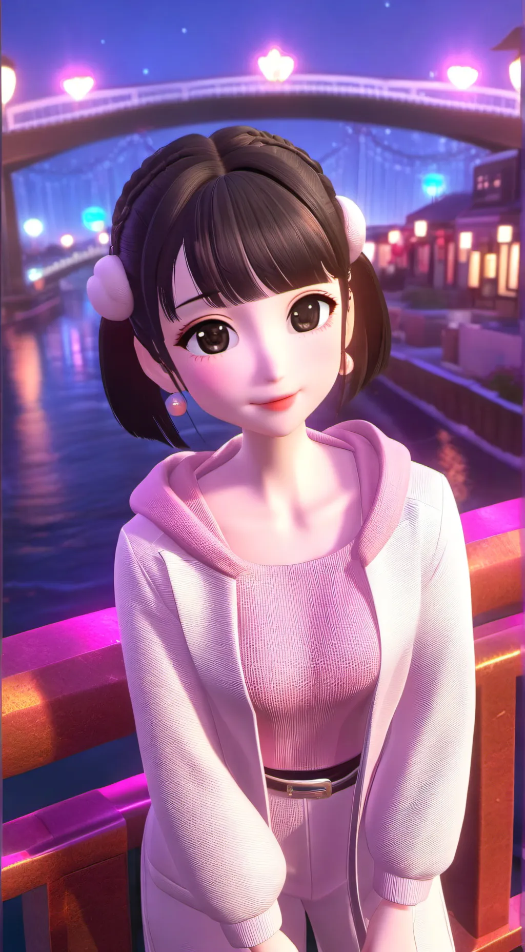 ai character: Yumi Uchiha background