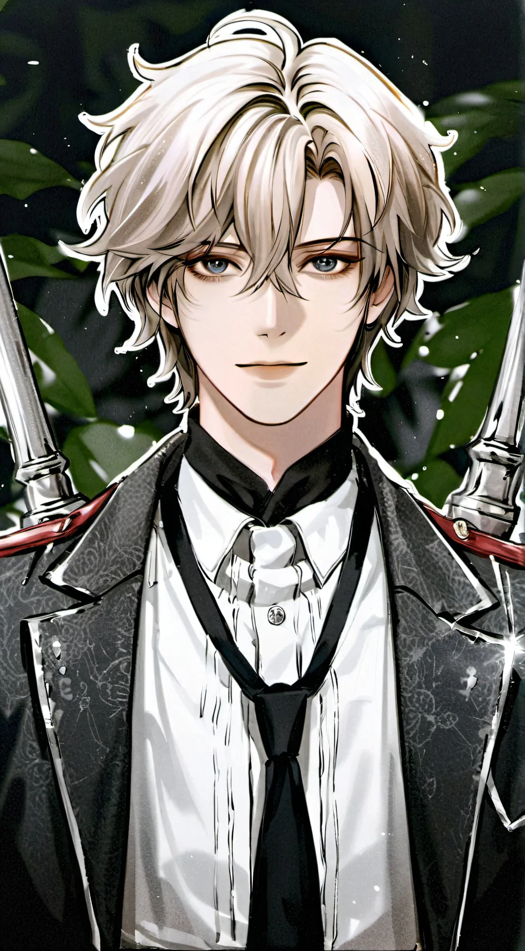 ai character: hot boy background