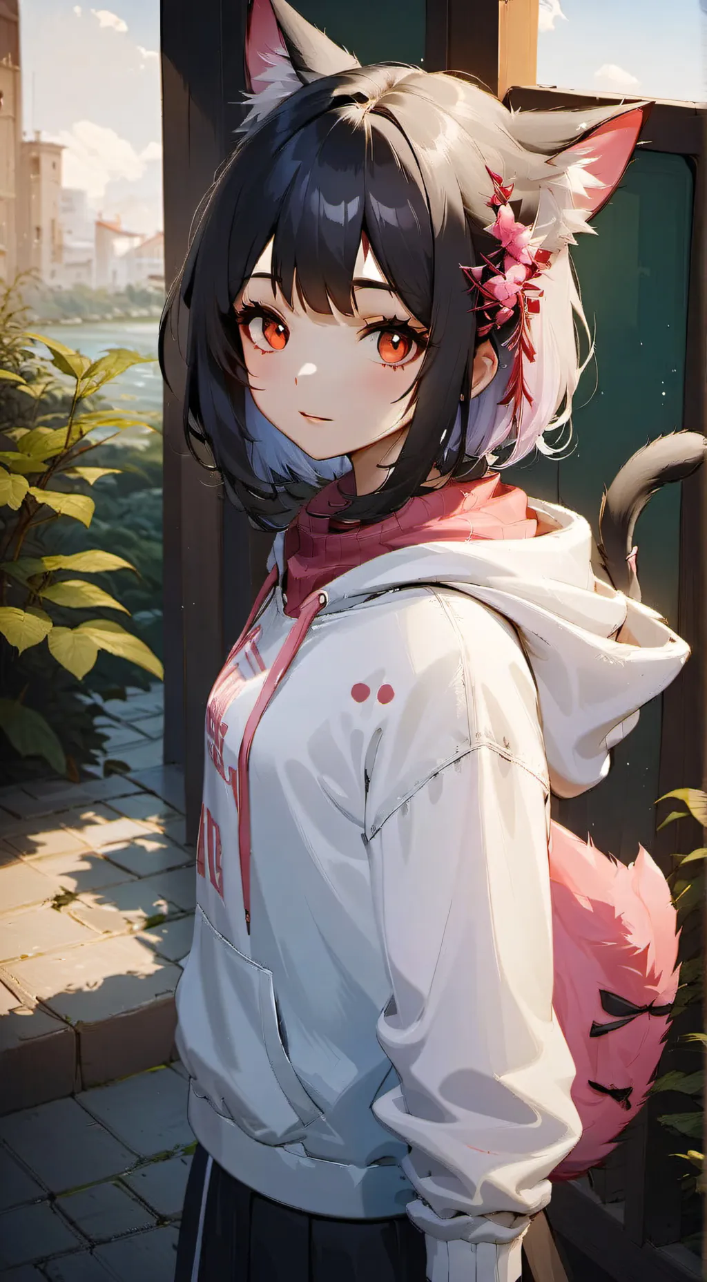ai character: Lila background