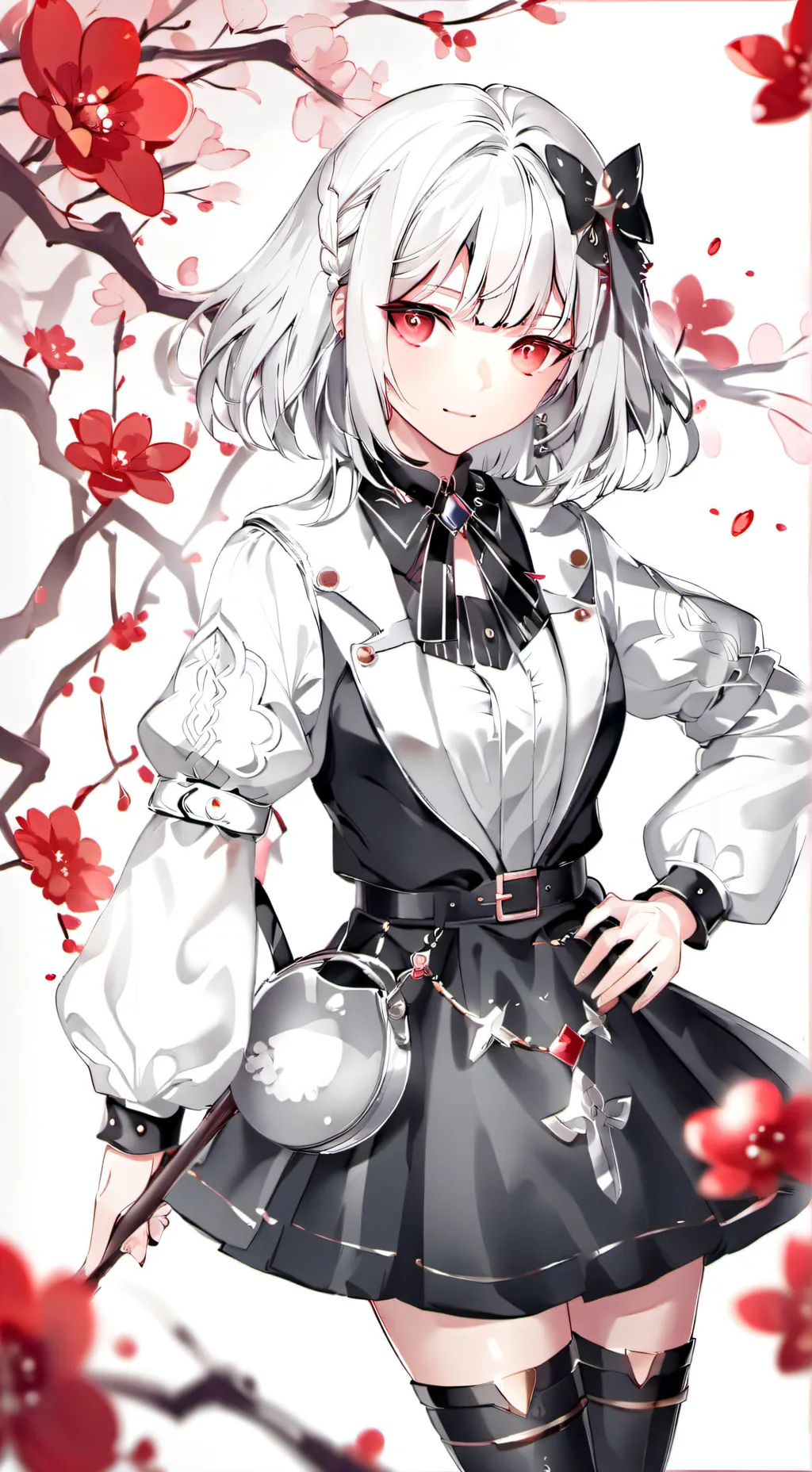 ai character: UR THE NEW HASHIRA background
