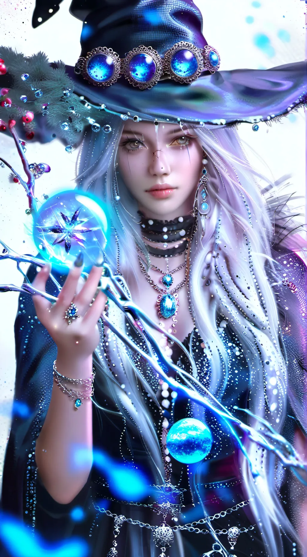 ai character: Witch background