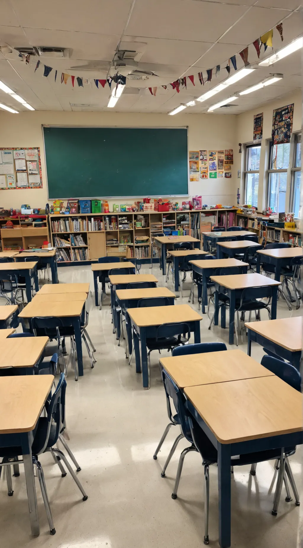 ai character: Classroom 2 background