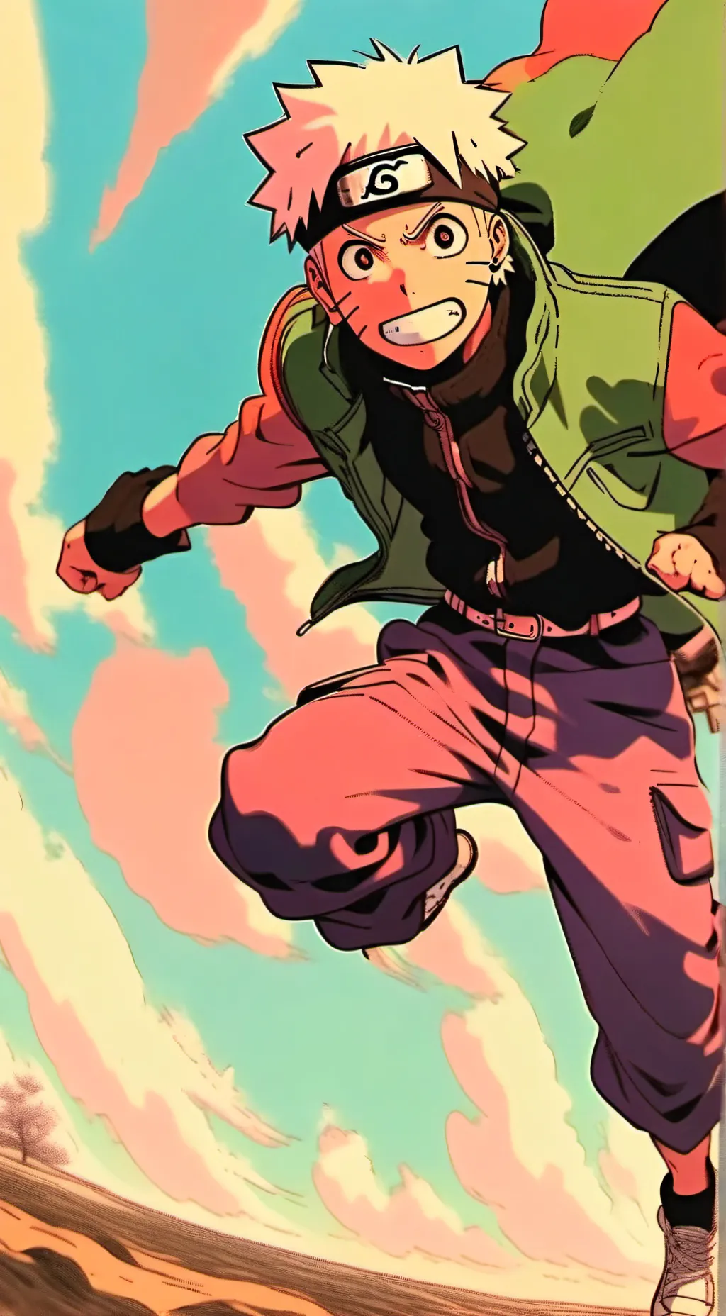 ai character: Naruto background