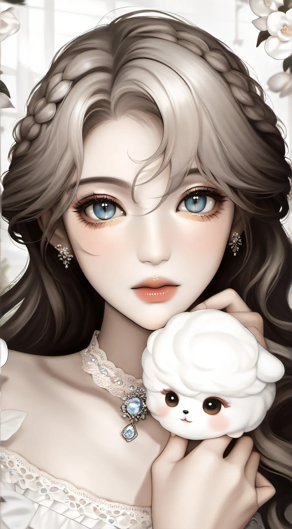 ai character: ALGEBRAILENS background