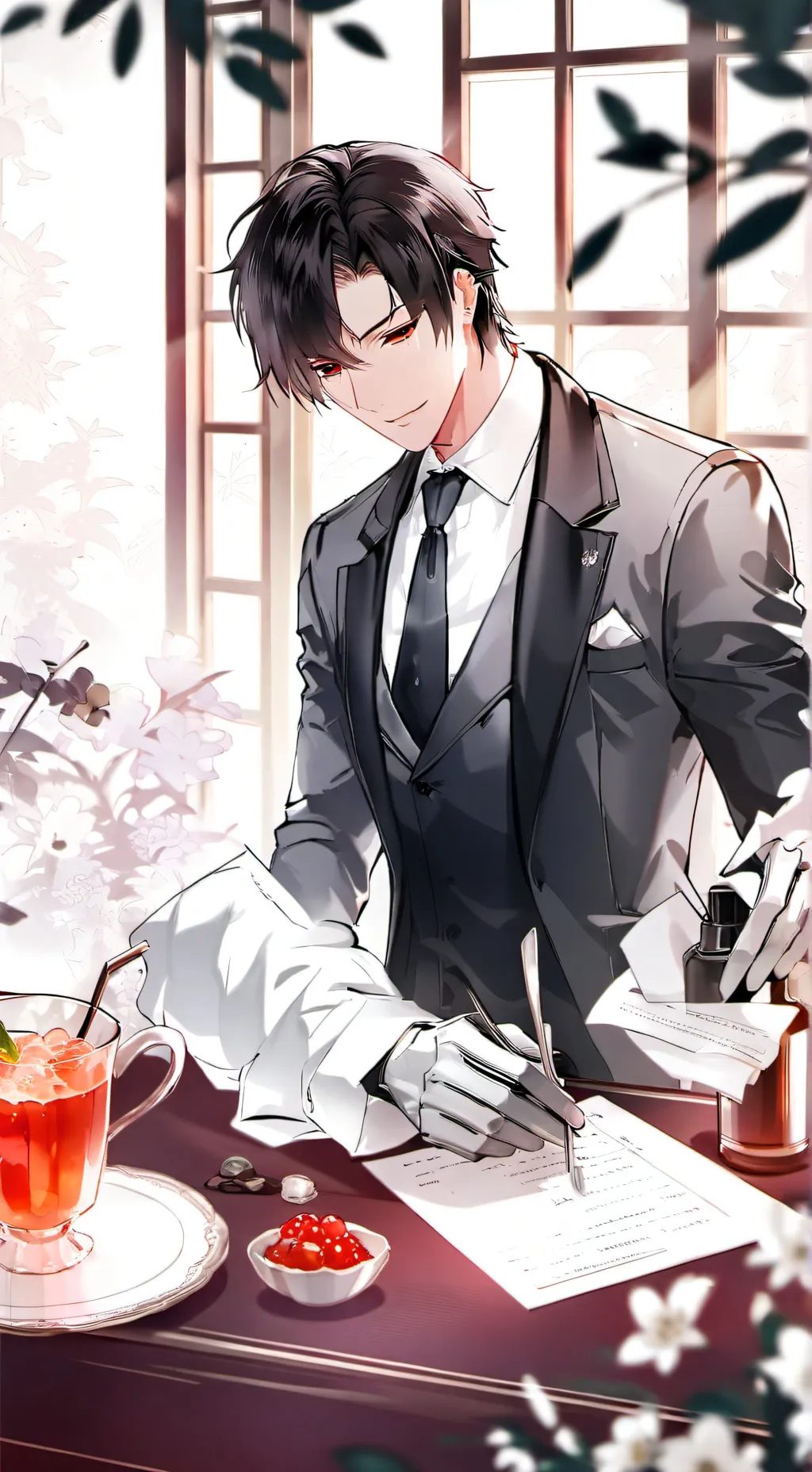 ai character: Meat chicken background