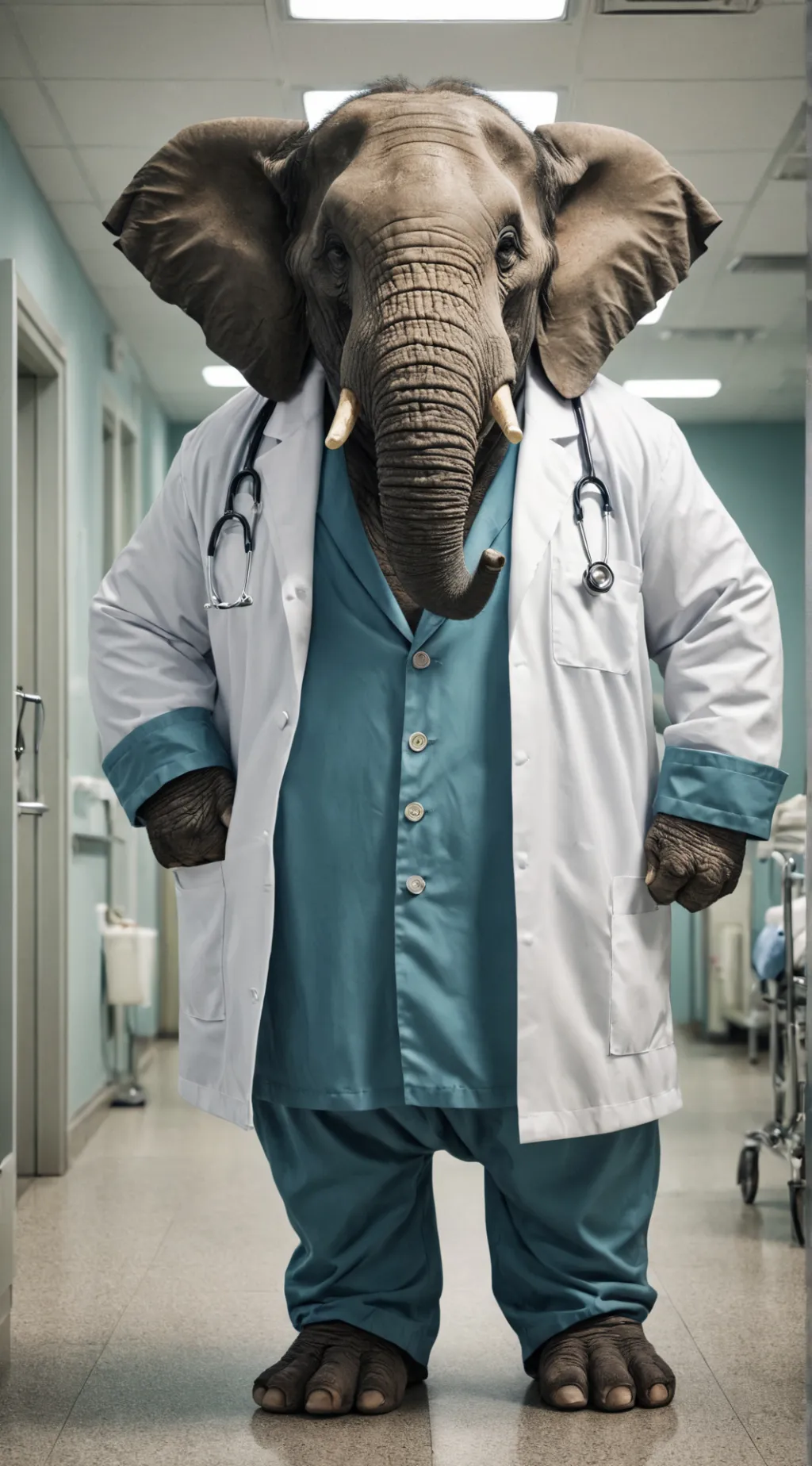 ai character: Dr. Adrian Keaton background