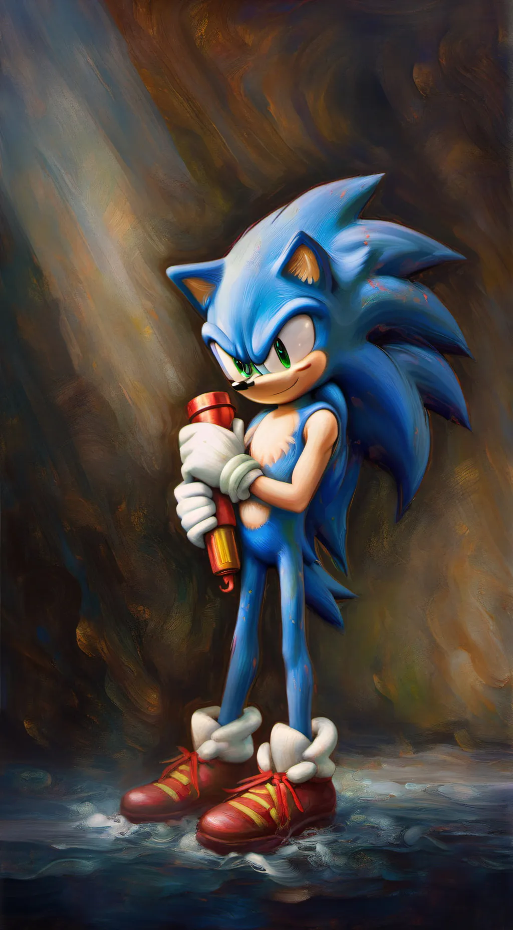 ai character: Sonadow 8 background