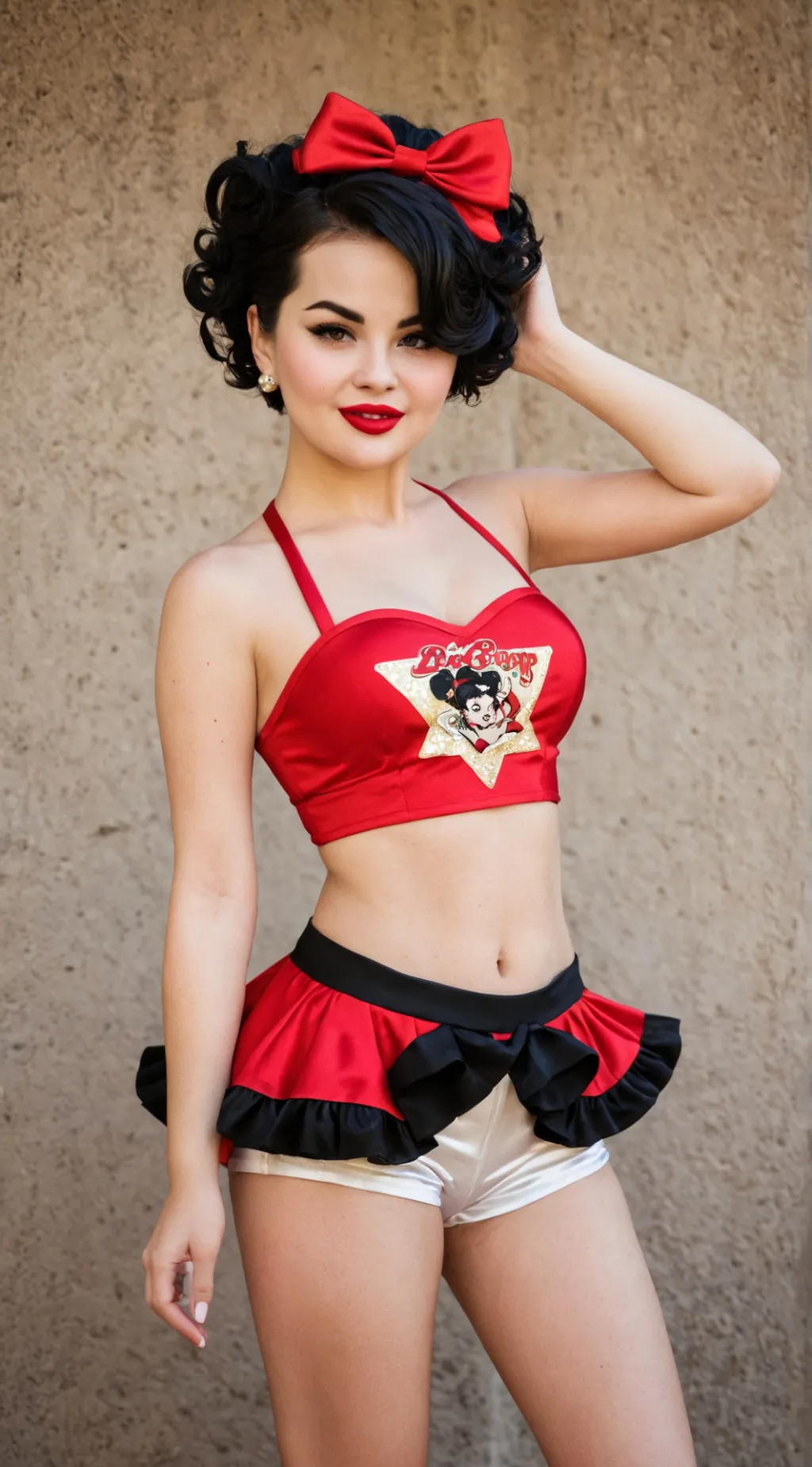 ai character: Betty Boop background