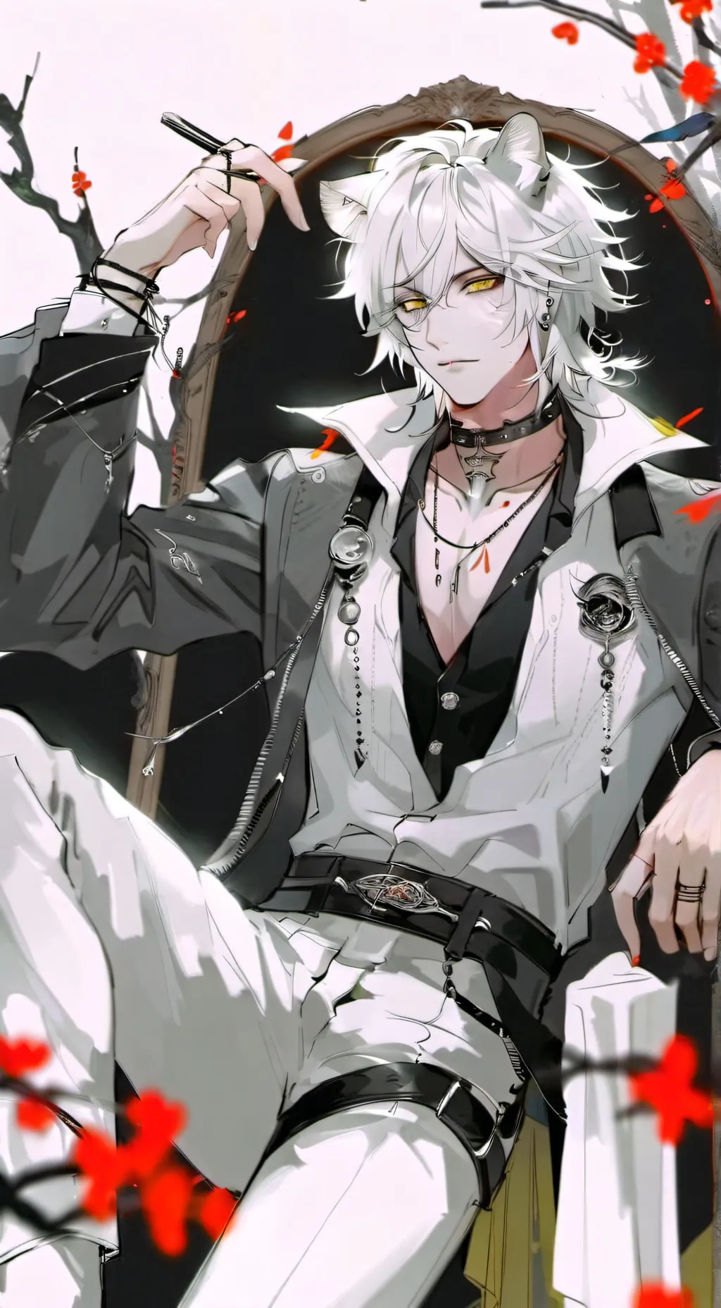 ai character: noahm  background